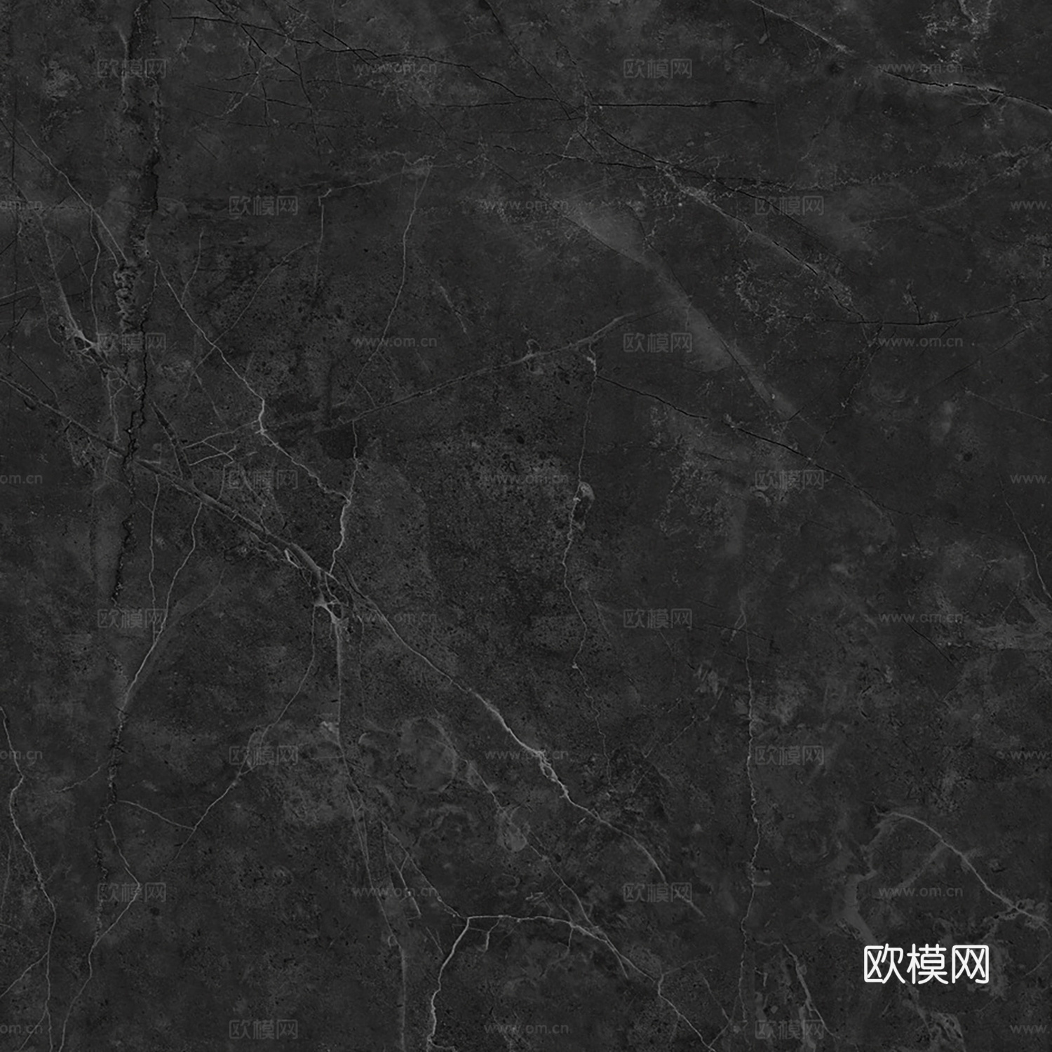 无缝极简黑白根大理石 黑色大理石岩板