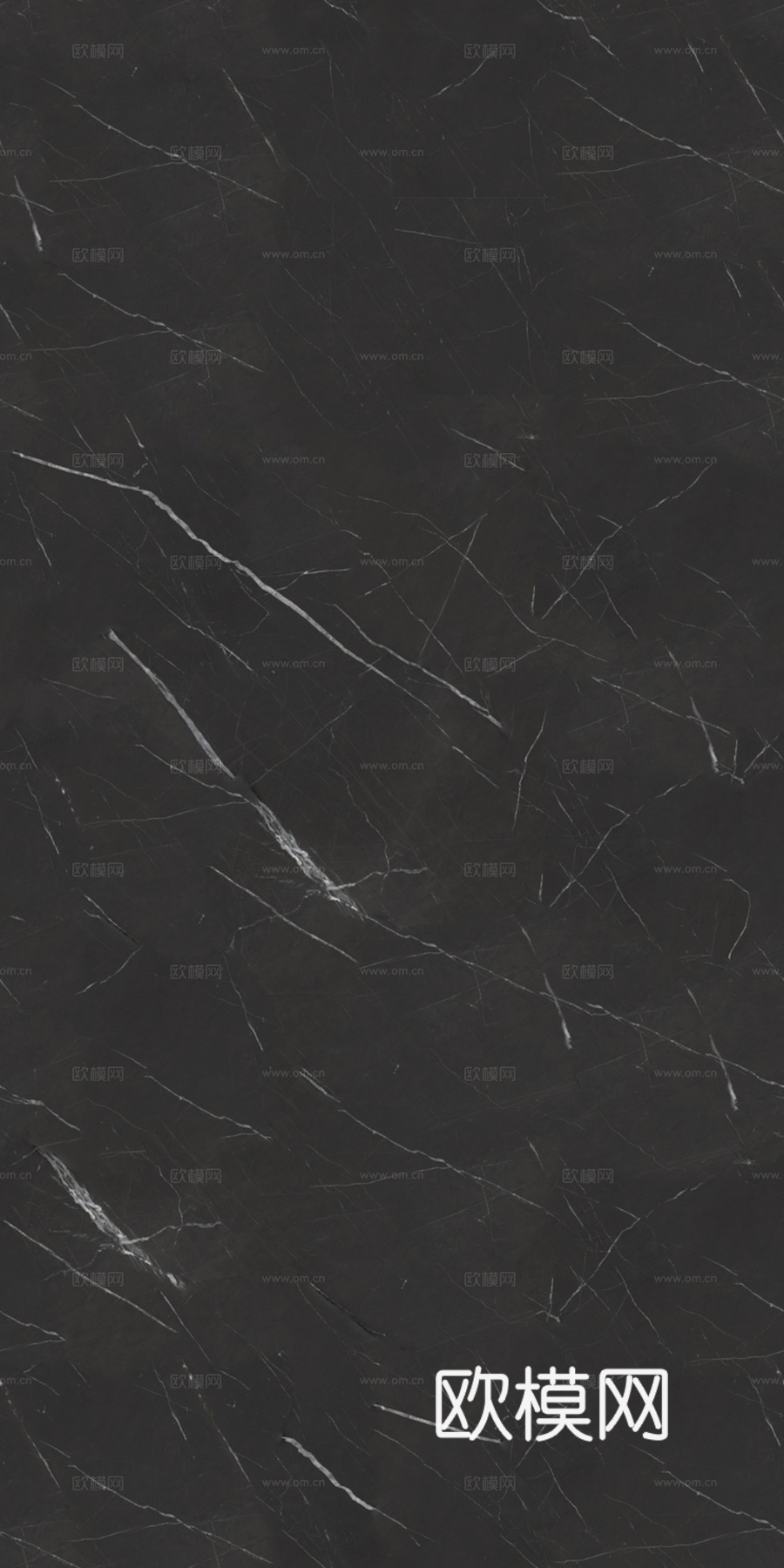 无缝极简黑白根大理石 黑色大理石岩板