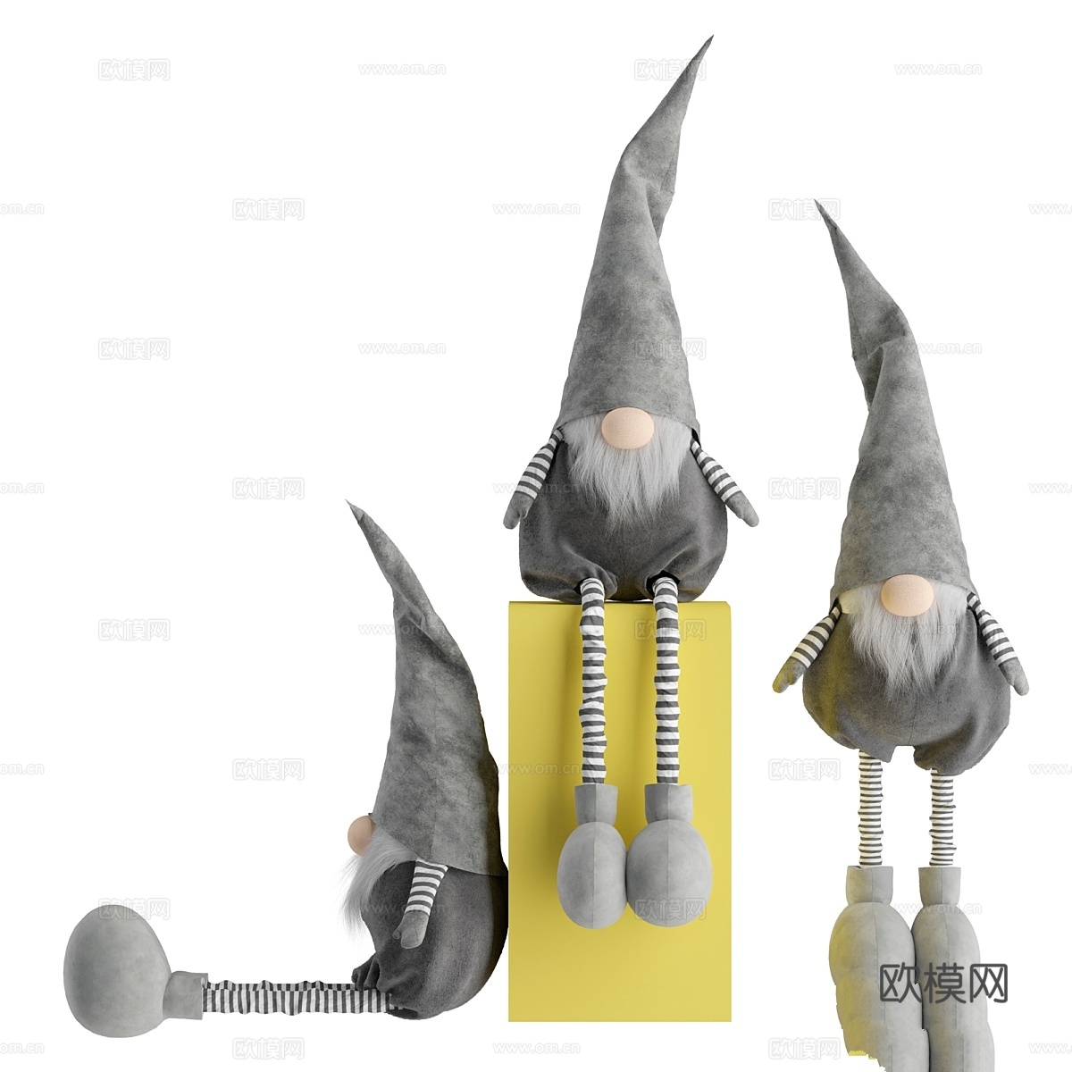 圣诞老人格拉泽3d模型下载