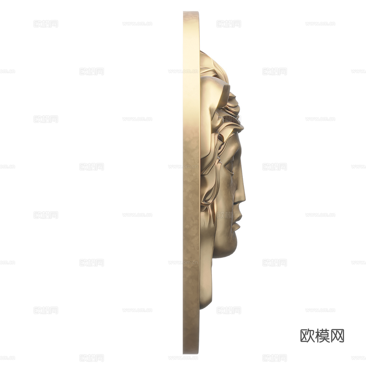 范思哲标志3d模型下载（渲染图4）