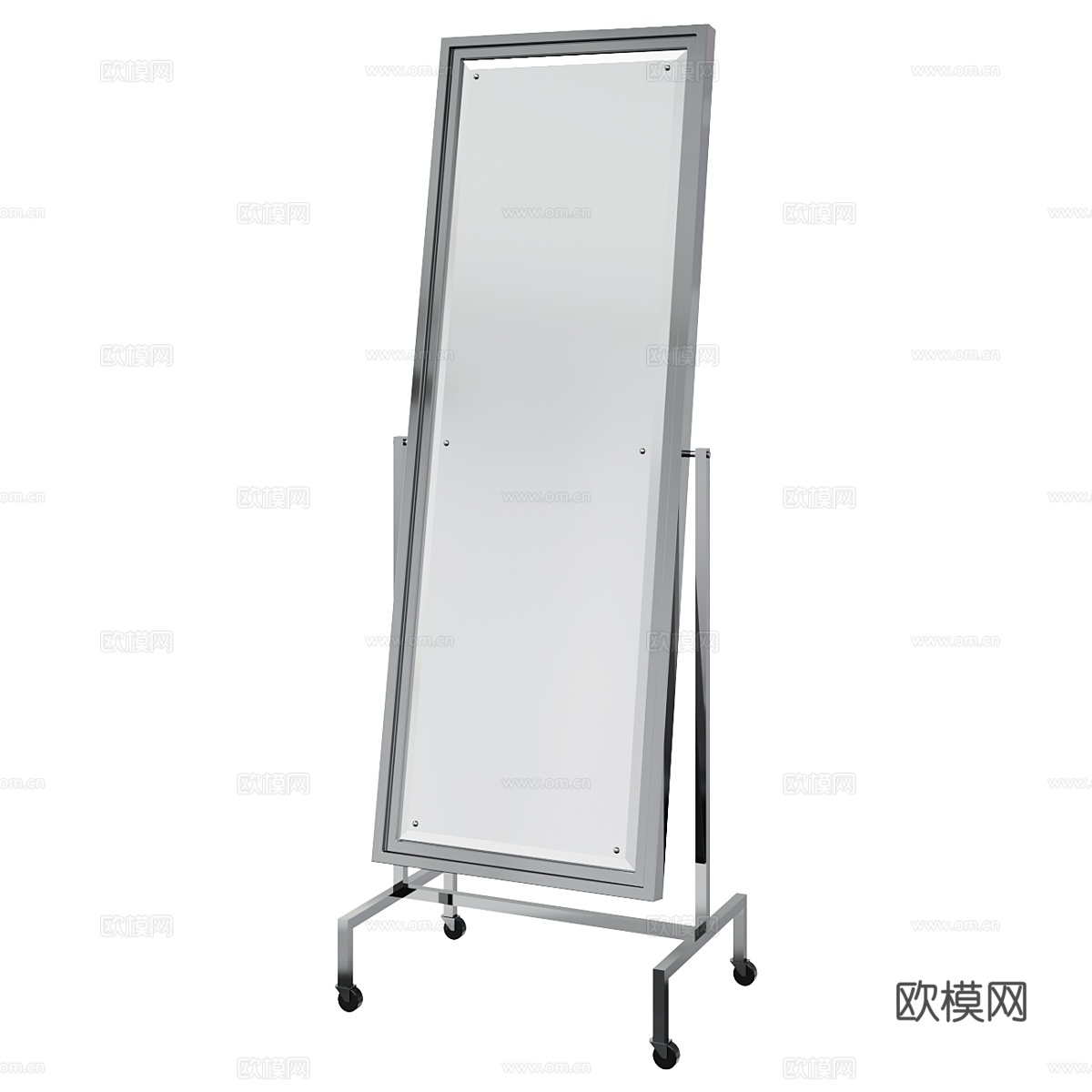 艾克霍尔茨卡普里落地梳妆镜3d模型下载