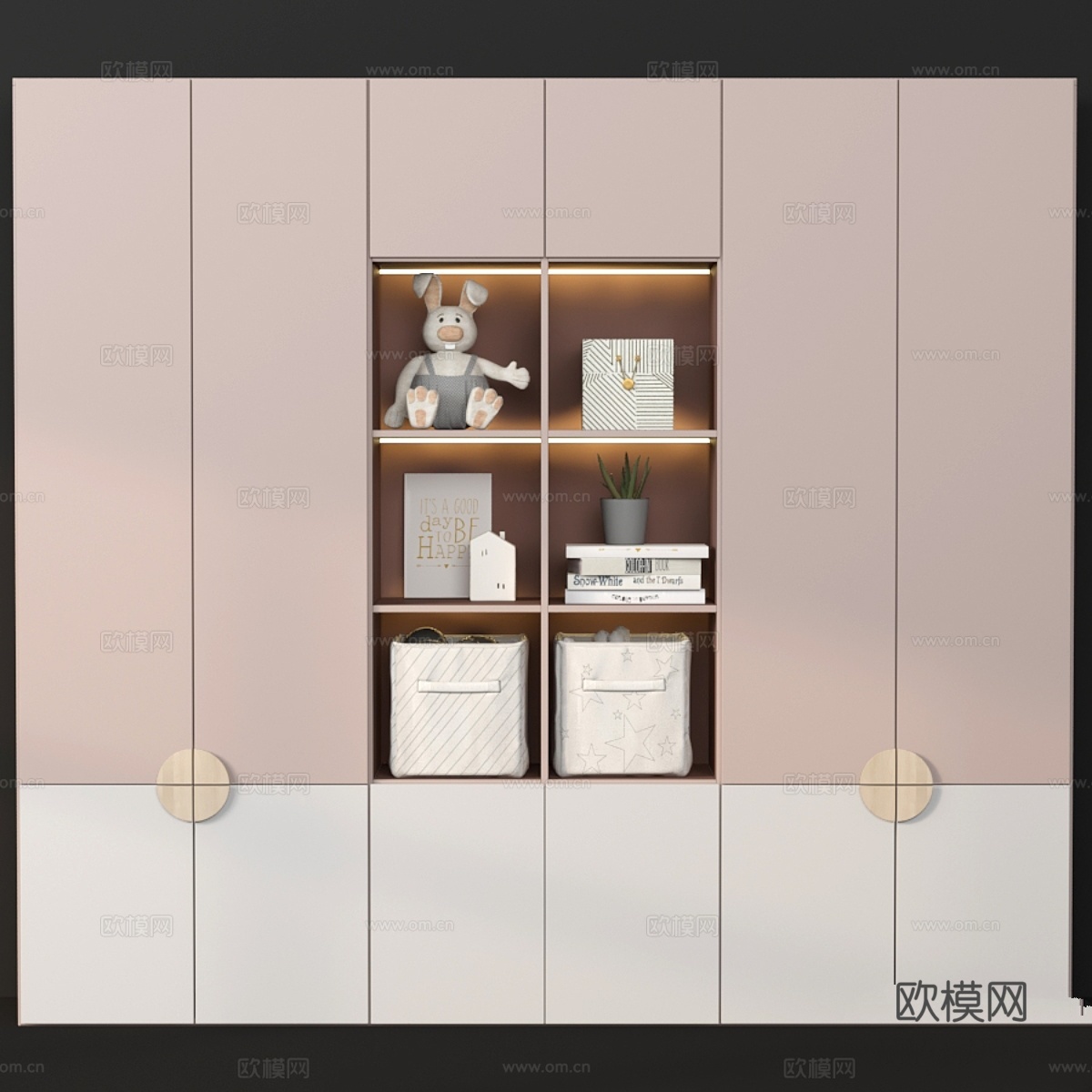 儿童家具定制2523d模型下载