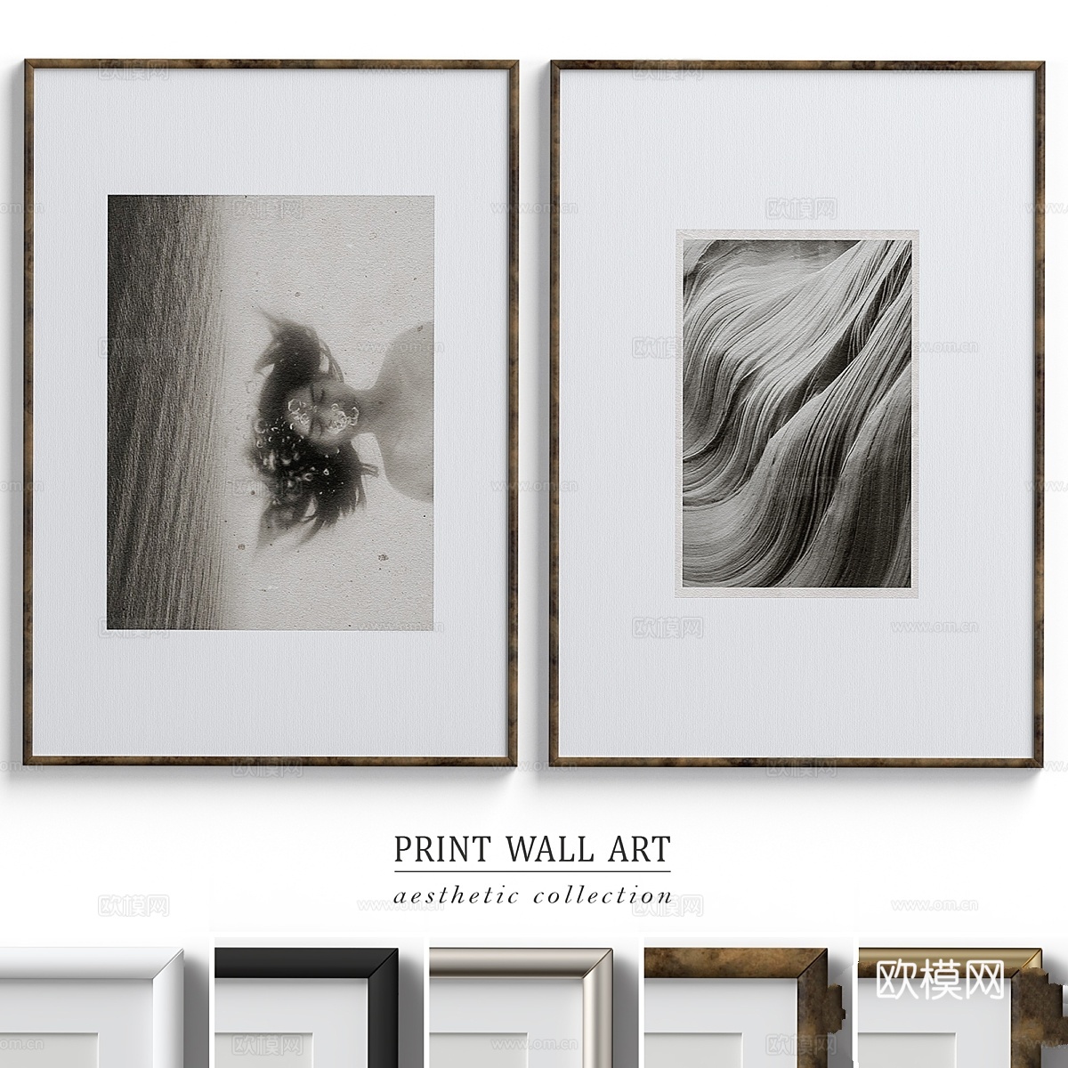 带框印刷品 P-5463d模型下载