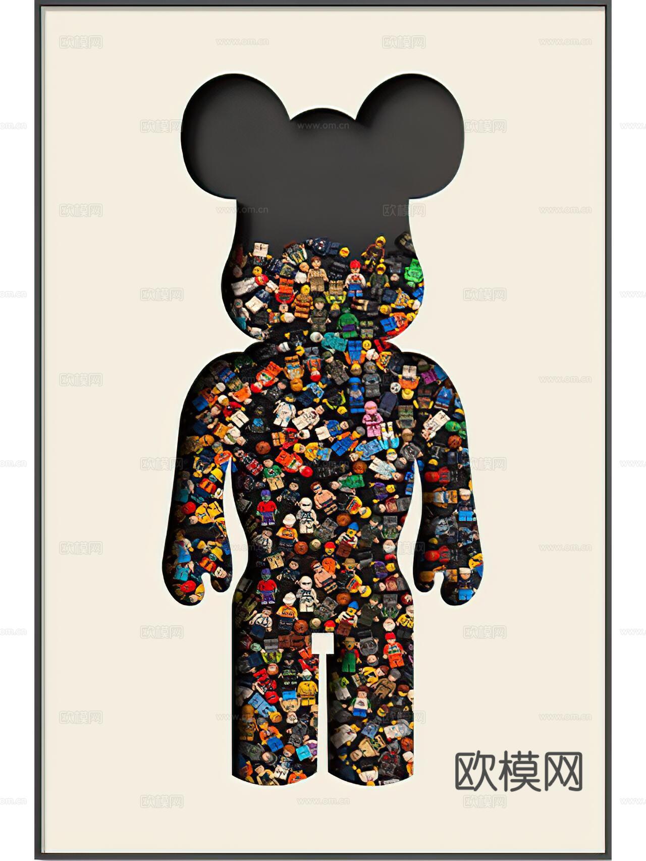 暴力熊挂画下载