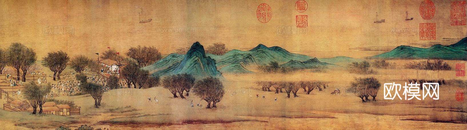 中式装饰画下载