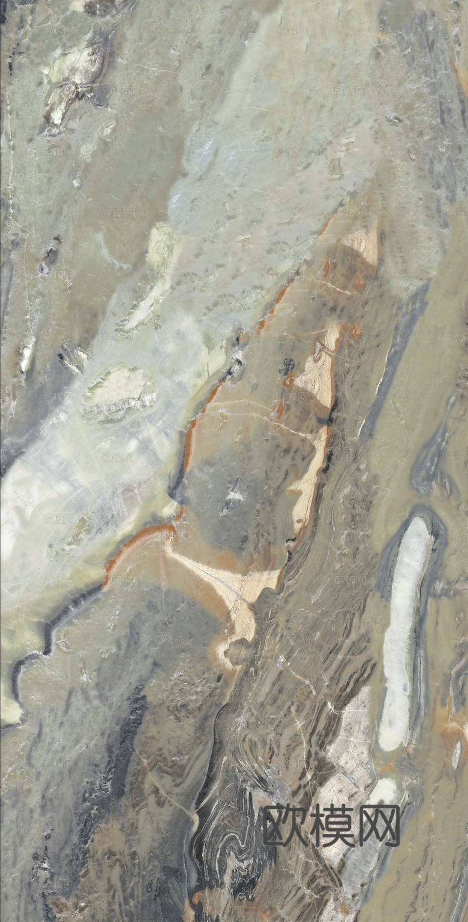 亚马逊绿大理石岩石纹理