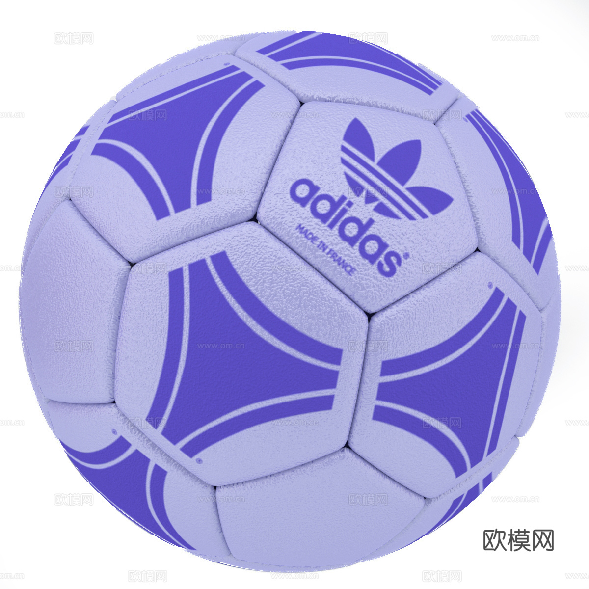 阿迪达斯 Adidas 足球3d模型下载（渲染图4）
