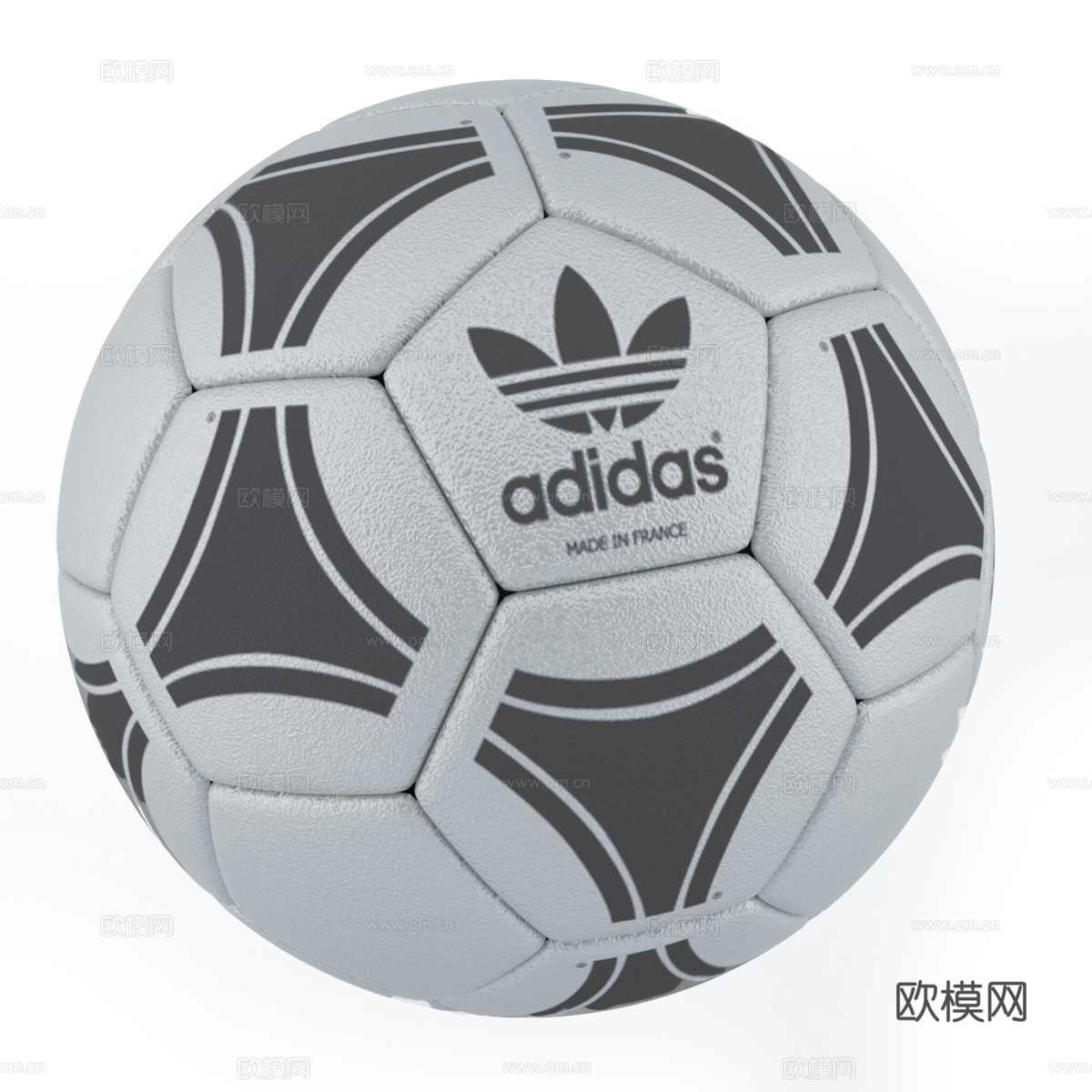 阿迪达斯 Adidas 足球3d模型下载（渲染图2）
