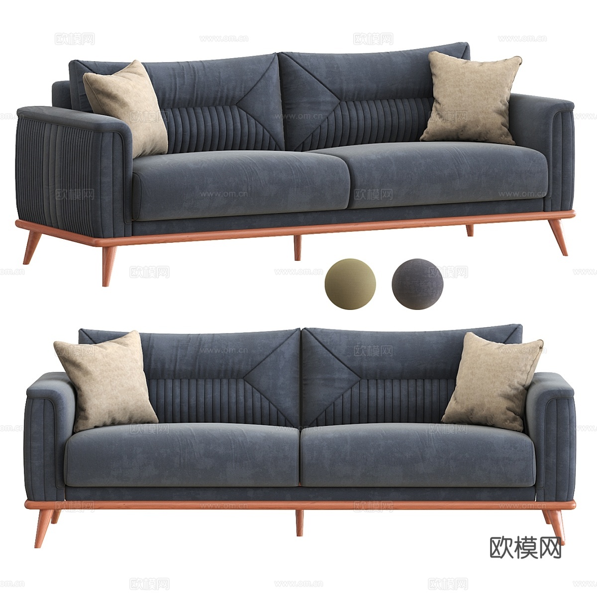 奥利弗沙发Istikbal3d模型下载