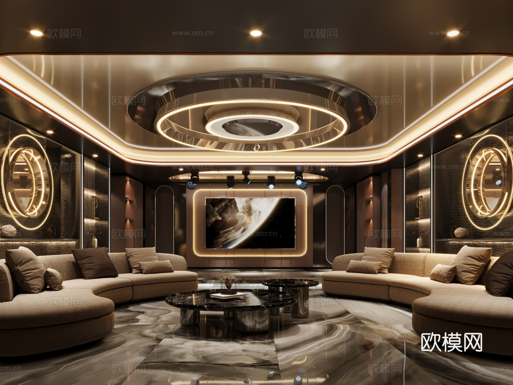 KTV包房3d模型下载