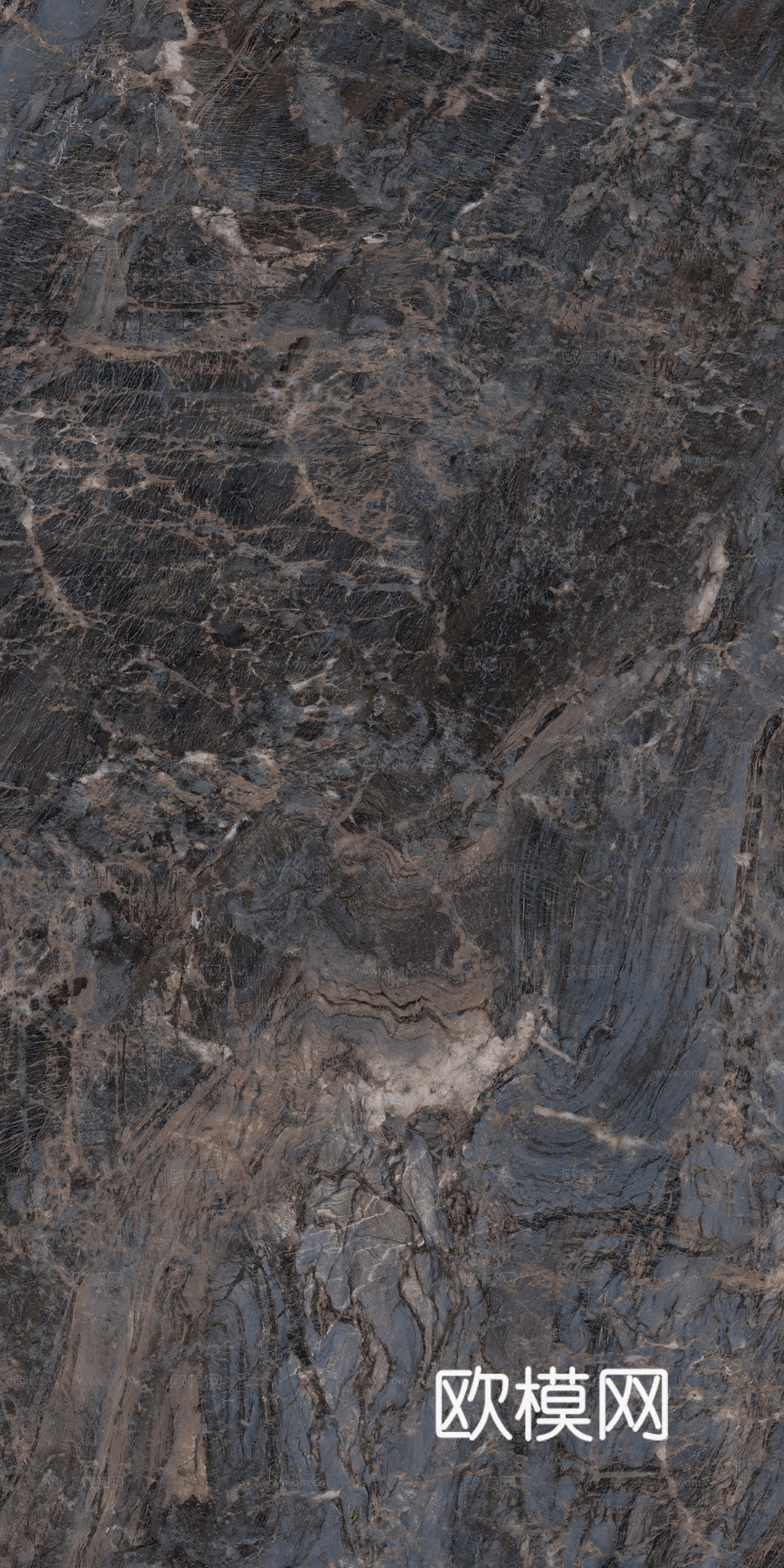 深灰大理石黑色岩石纹理