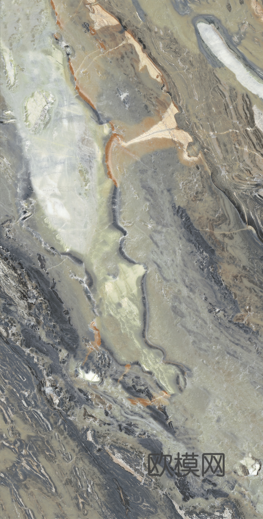 亚马逊绿大理石岩石纹理