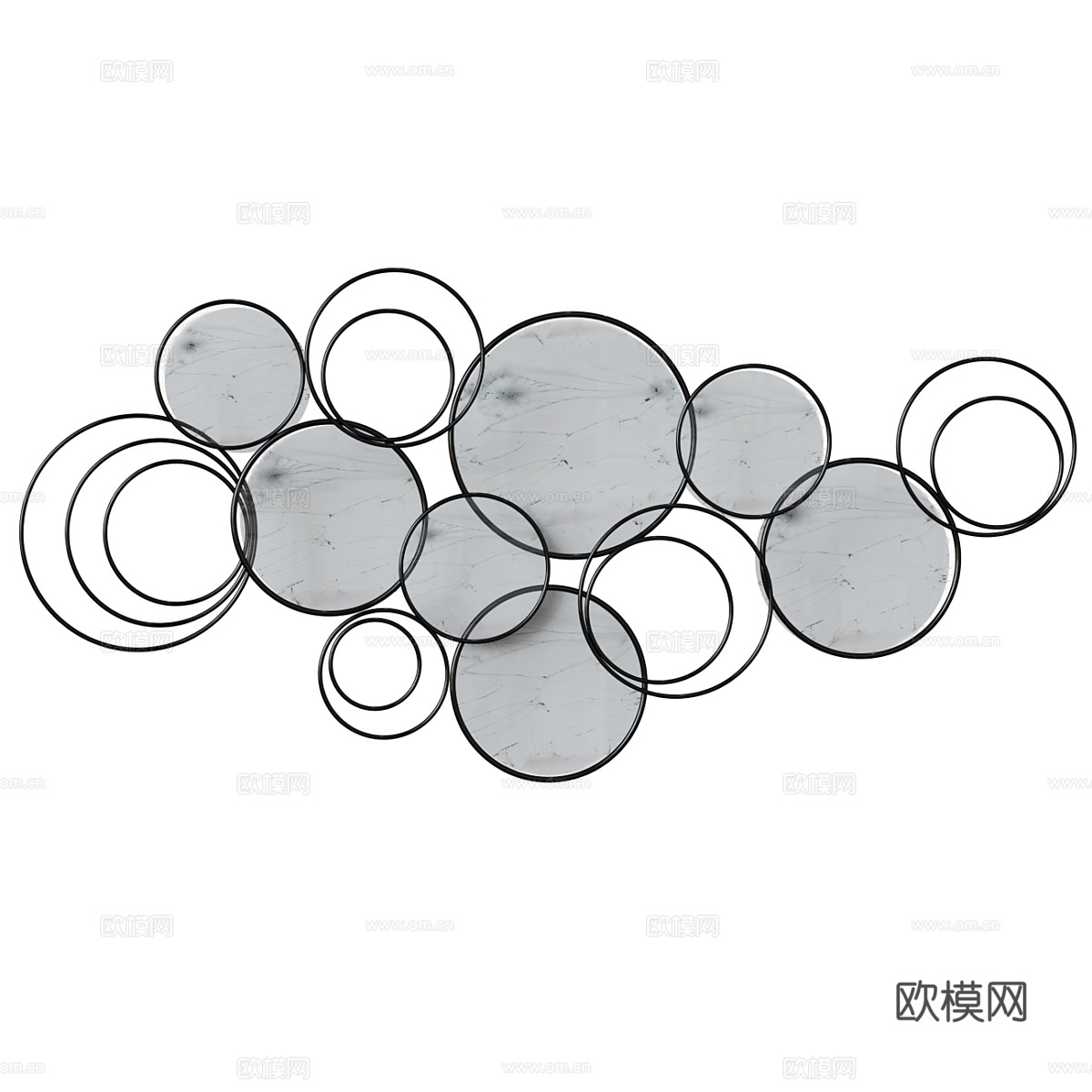 墙面装饰 Deprimo-KKK002973d模型下载