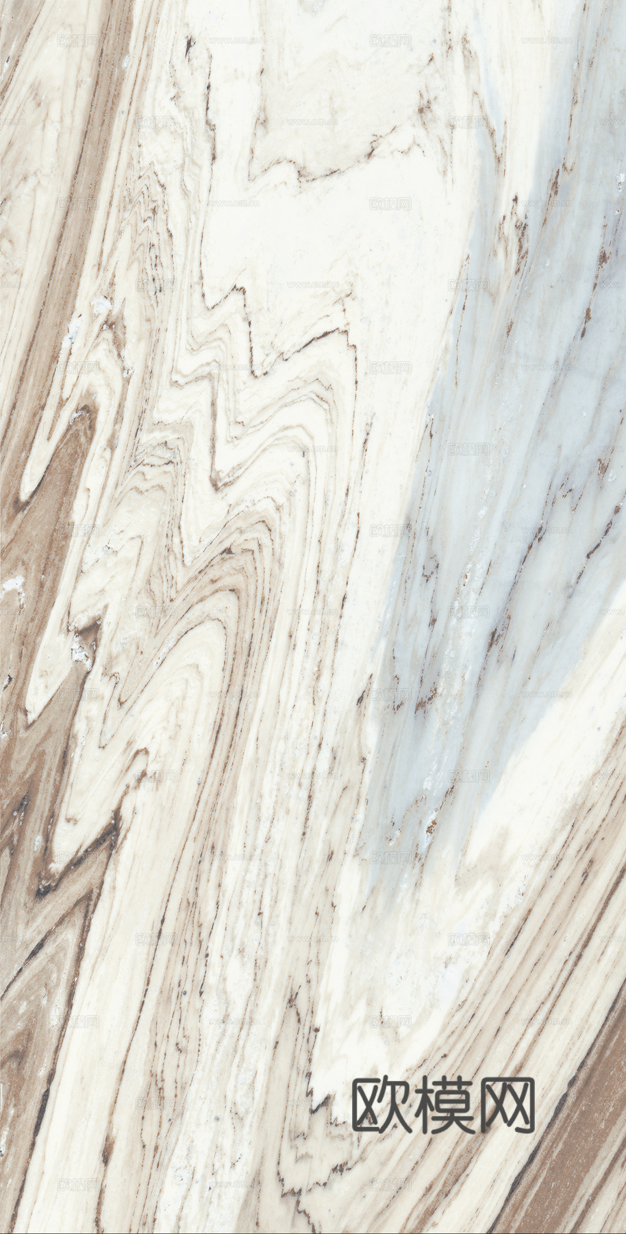 蓝色蓝金沙大理石岩石纹理