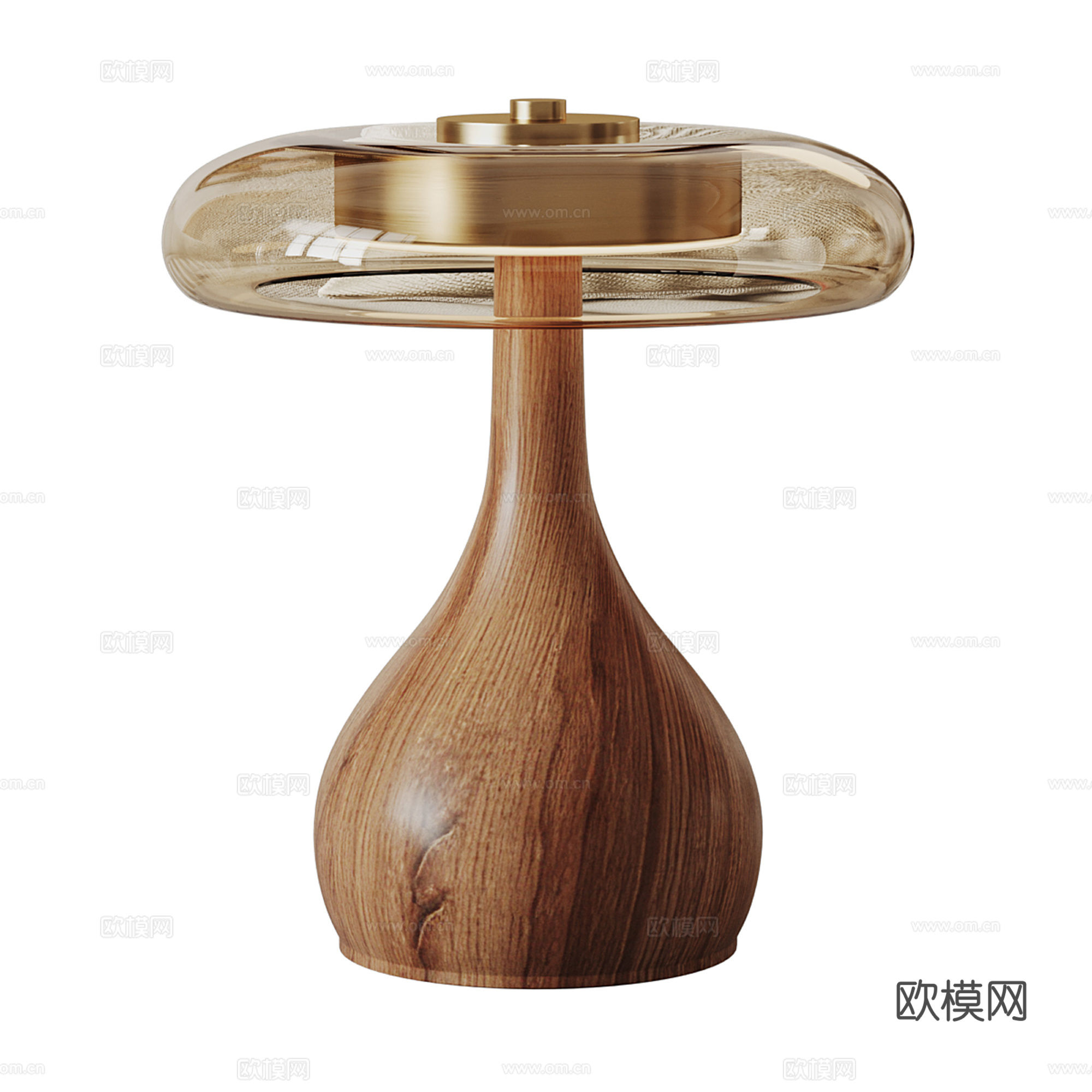 轻奢台灯su模型