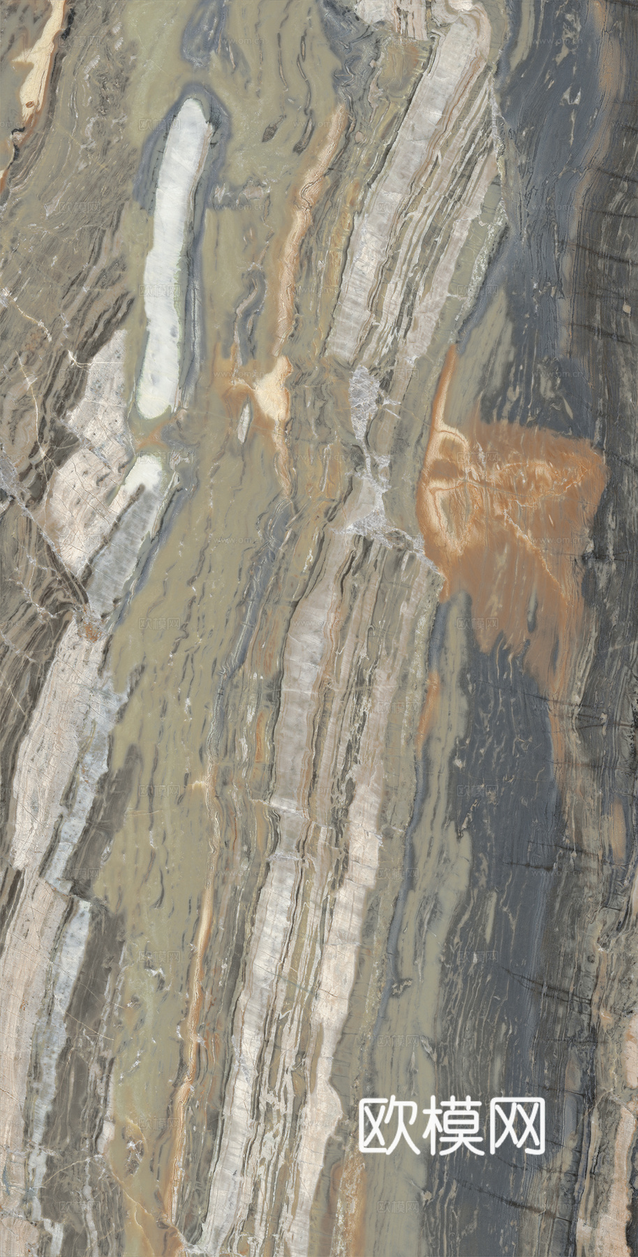 亚马逊绿大理石岩石纹理