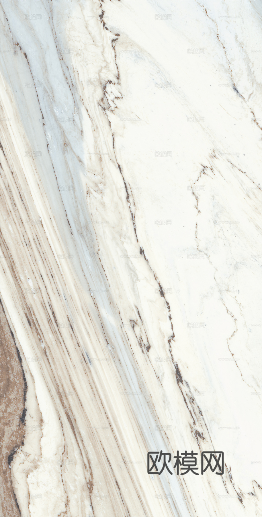 蓝色蓝金沙大理石岩石纹理