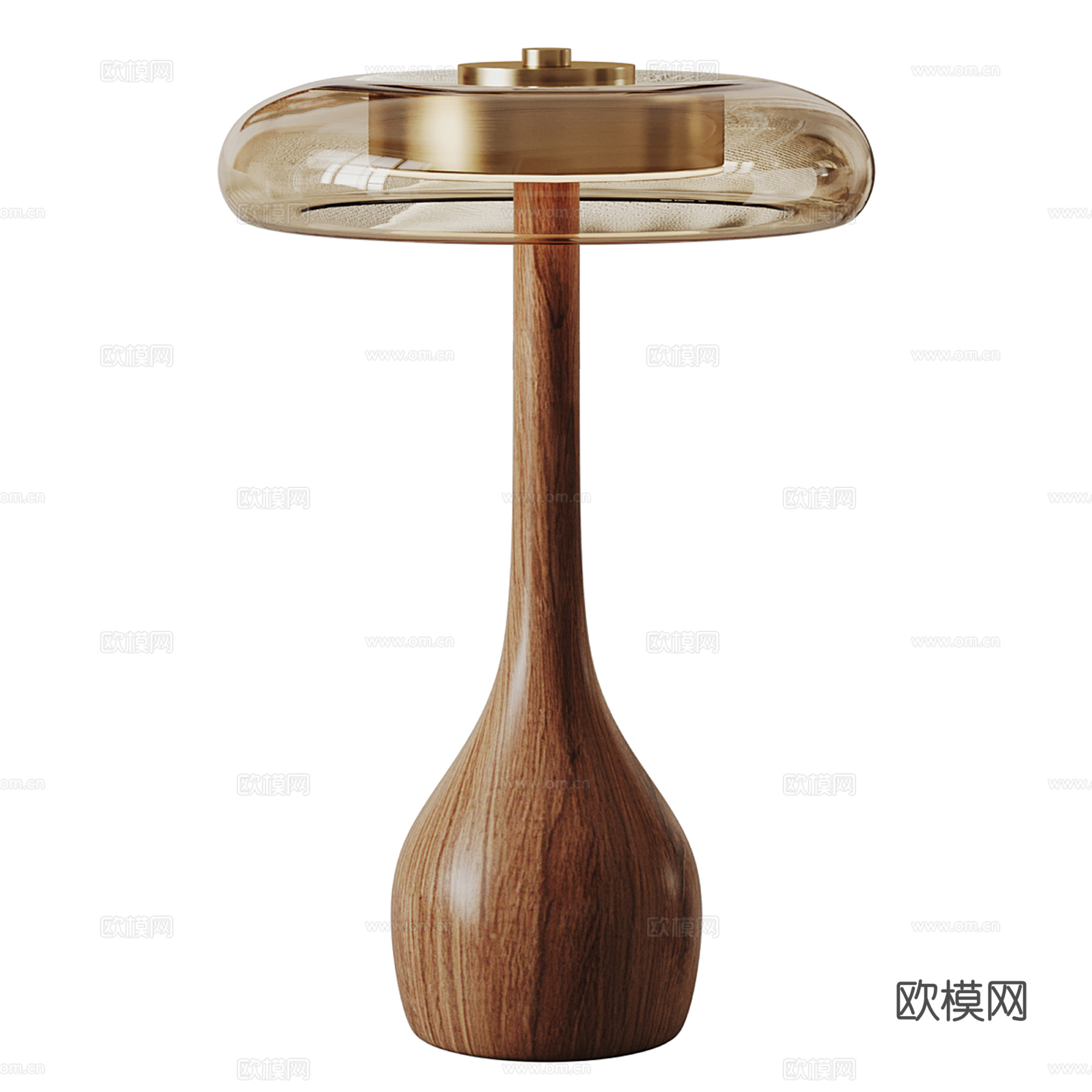 轻奢台灯su模型