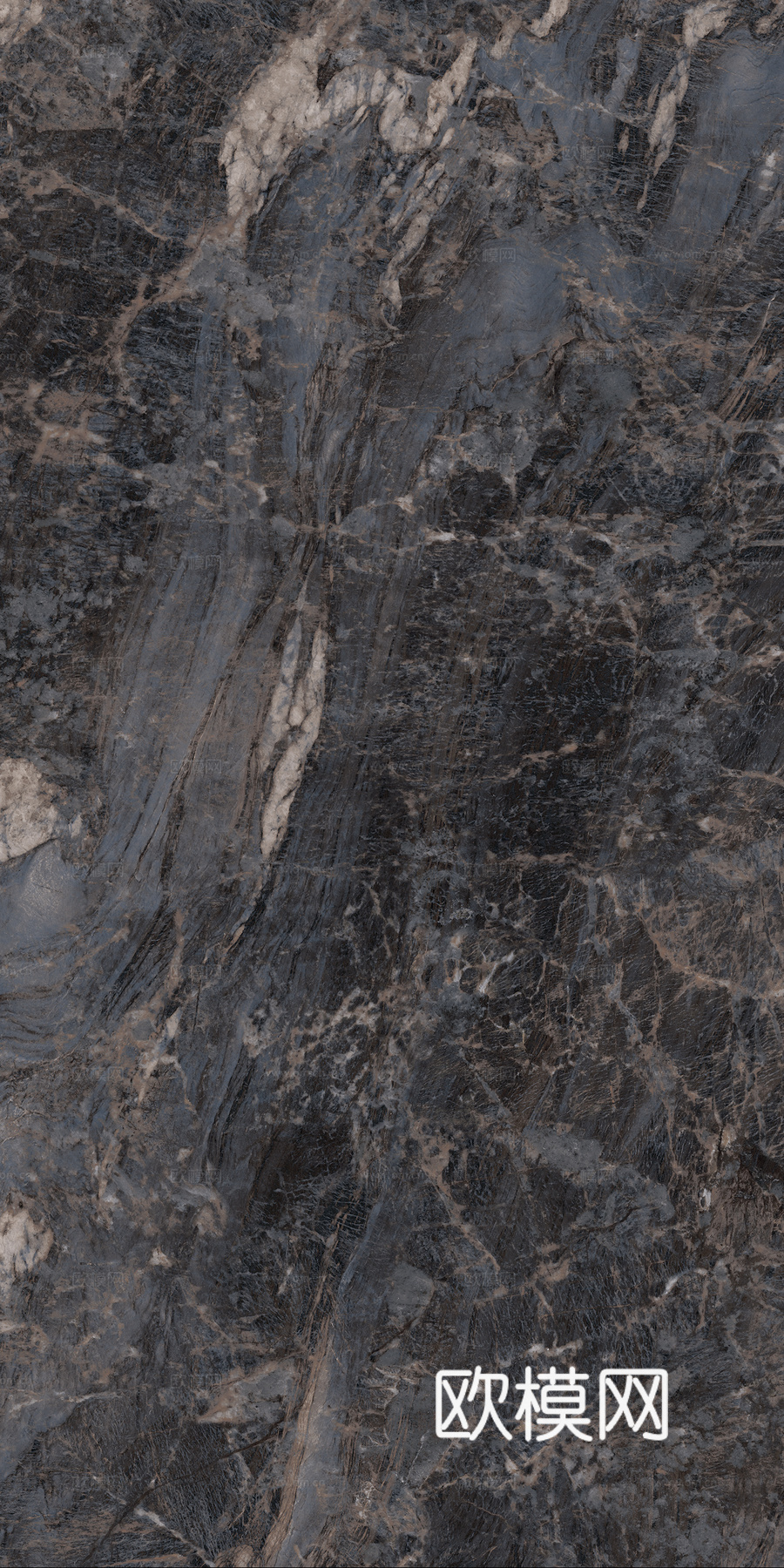 深灰大理石黑色岩石纹理