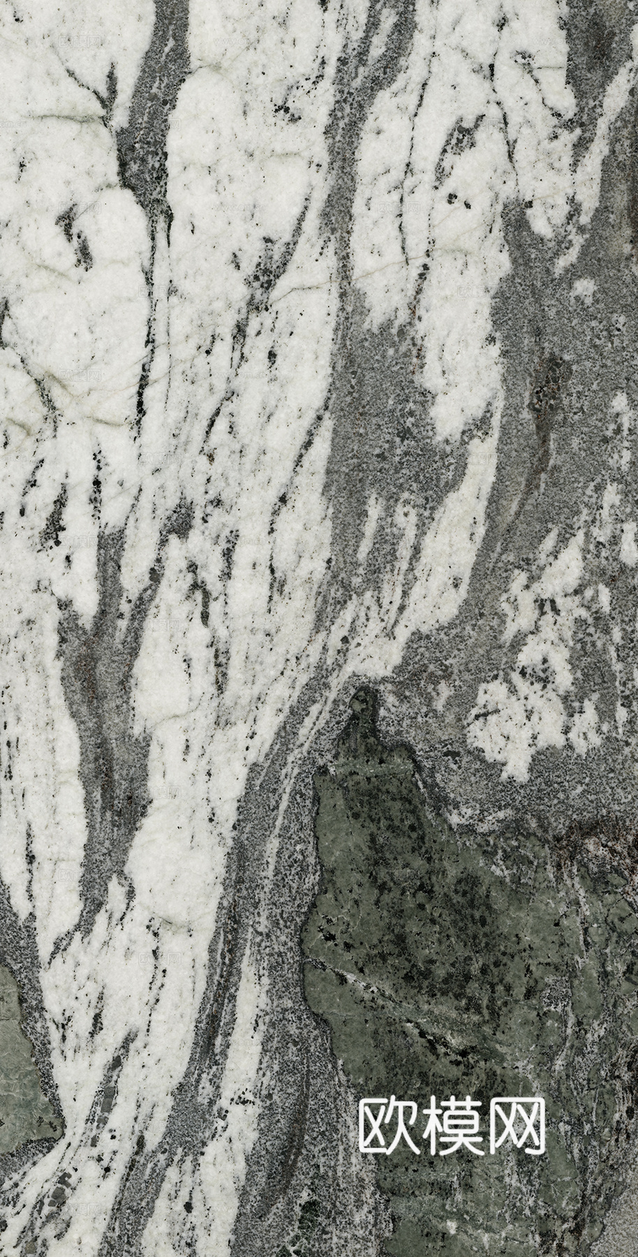 亚马逊绿大理石岩石纹理