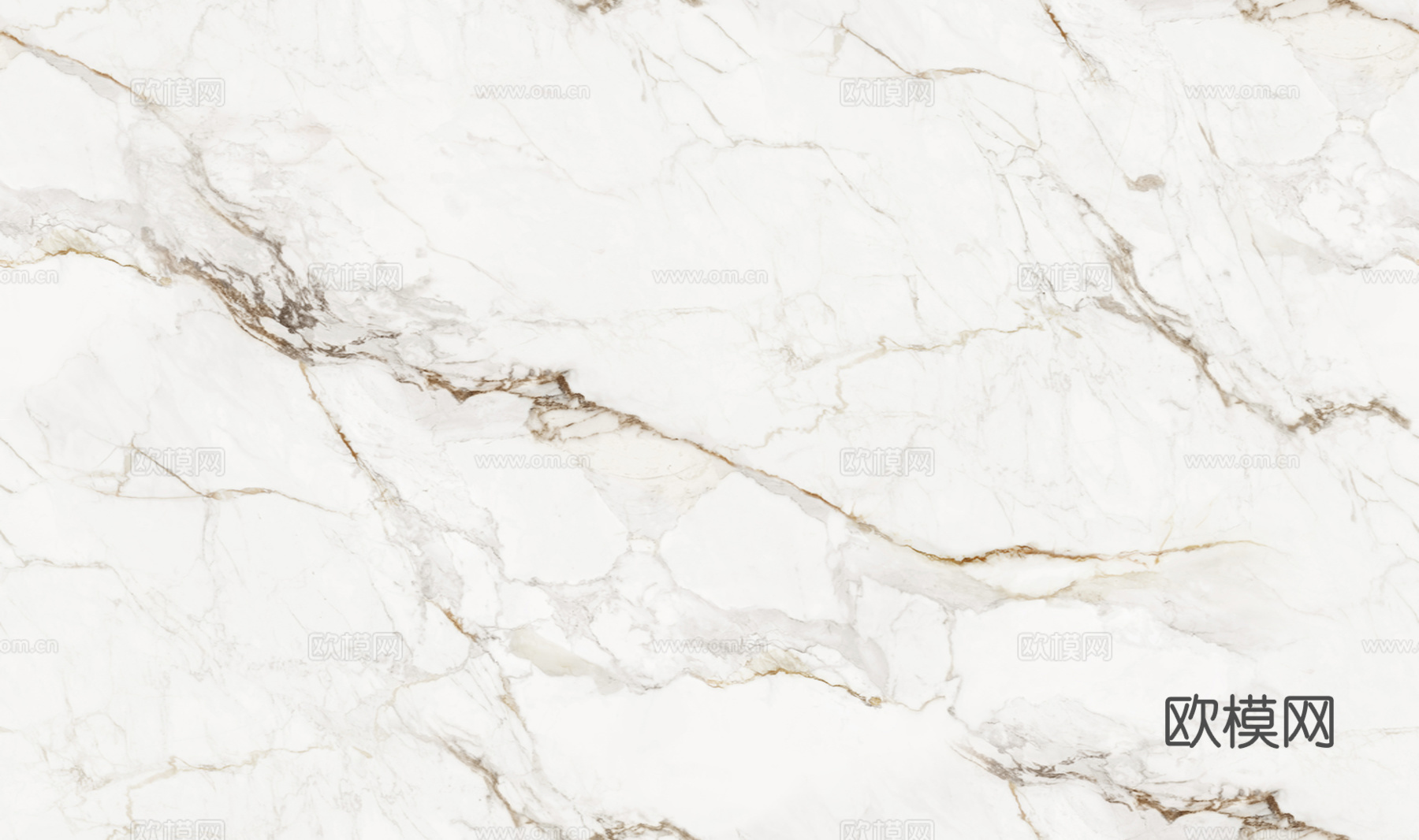 现代鱼肚金岩板 白色无缝大理石