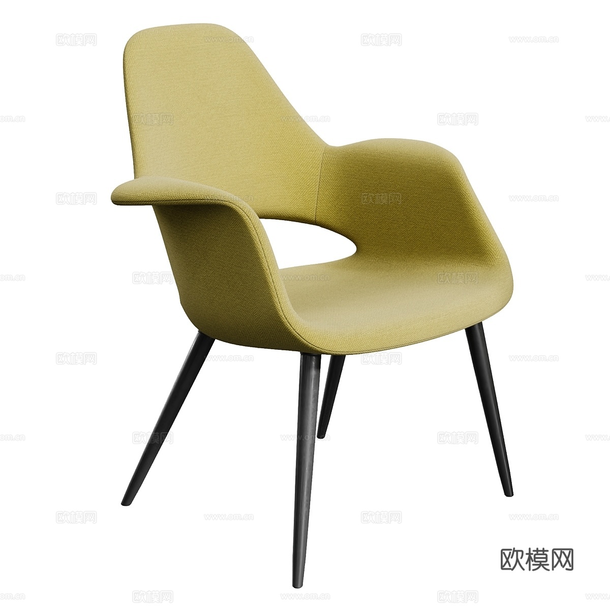 Vitra有机椅3d模型下载