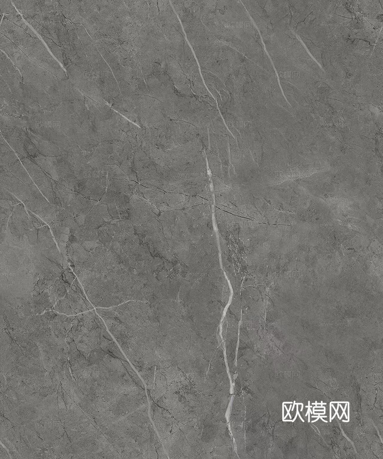 现代意式极简灰色大理石