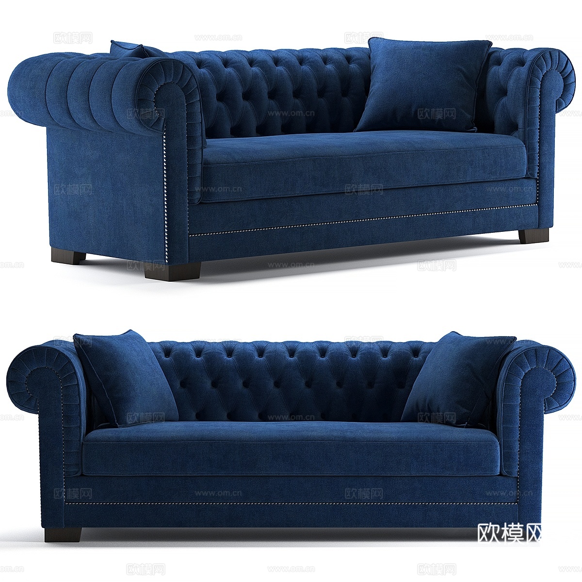 灯具加克里斯汀沙发3d模型下载