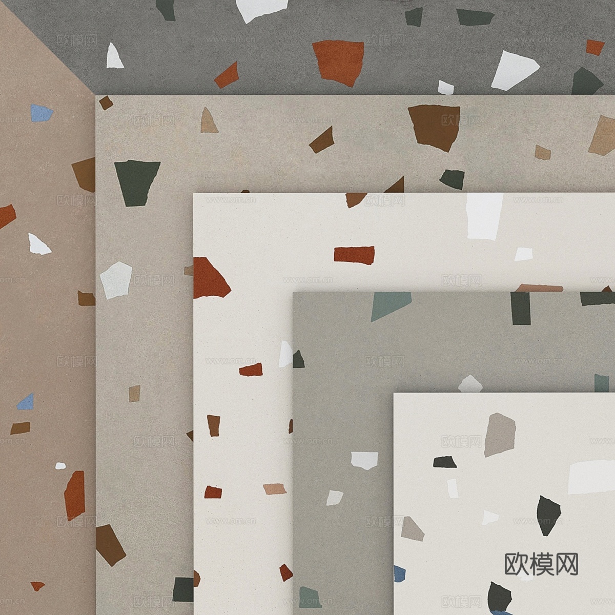 Italgraniti NUANCES 水磨石3d模型下载