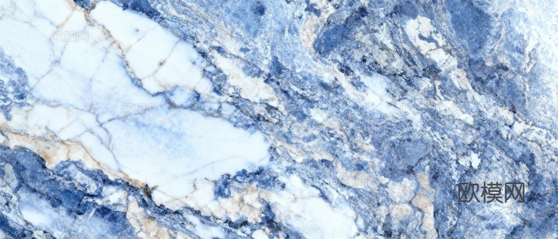 现代轻奢大理石 玻利维亚蓝奢石 蓝宝石大理石 蓝色大理石