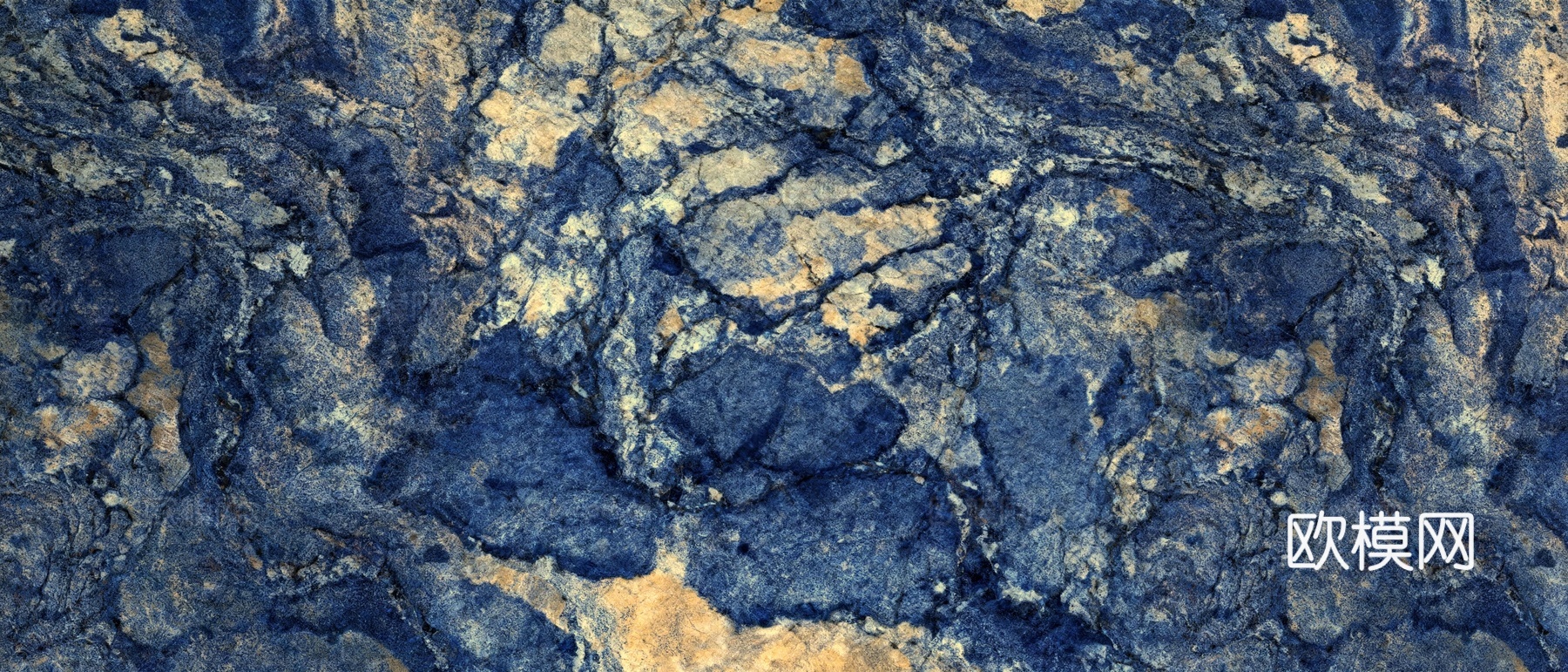 现代轻奢大理石 玻利维亚蓝奢石 蓝宝石大理石 蓝色大理石