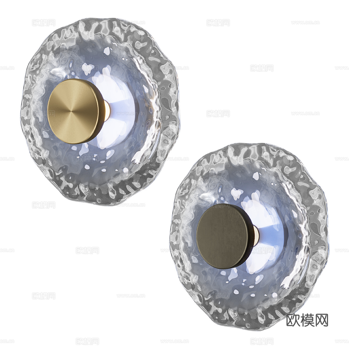 现代简约壁灯 壁灯 简约壁灯 玻璃壁灯 餐厅壁灯3d模型下载