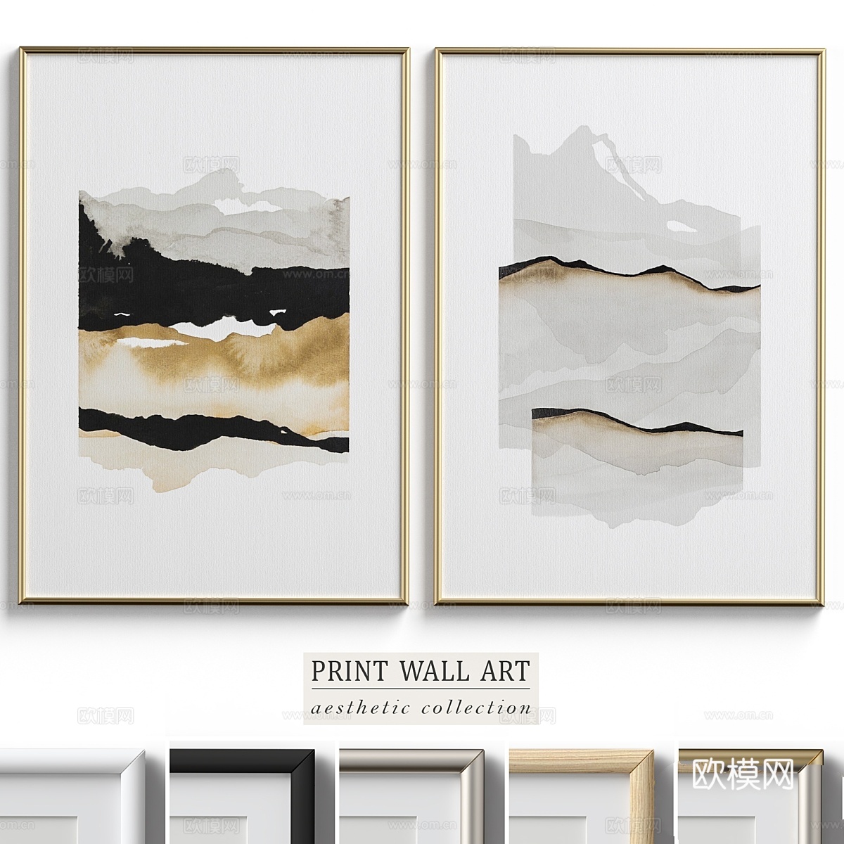 带框印刷品 P-5403d模型下载