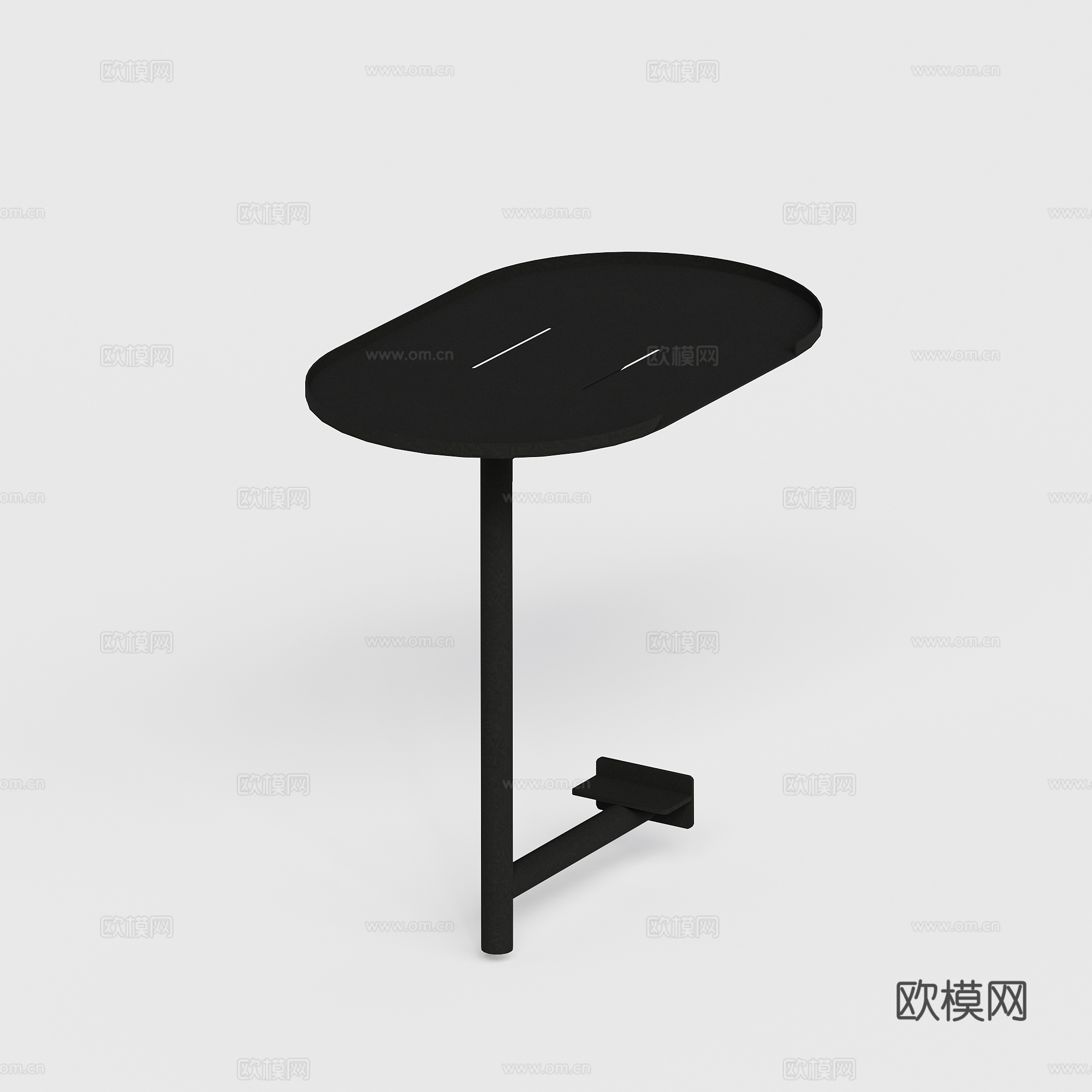 gloster 户外茶几 金属茶几su模型
