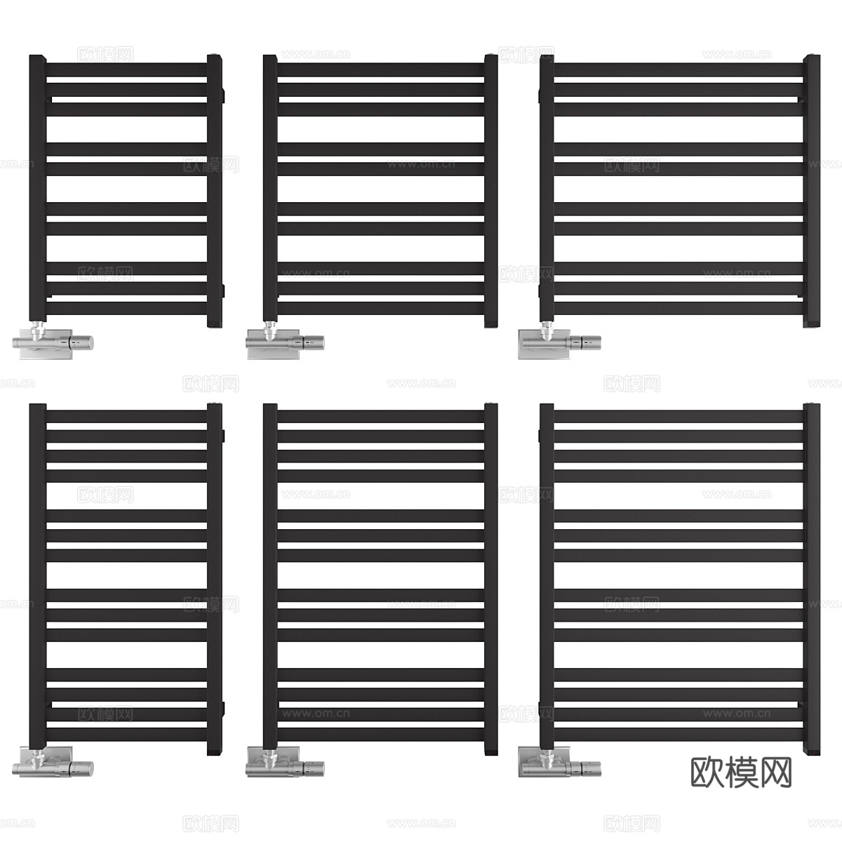 Terma Marlin电热毛巾架3d模型