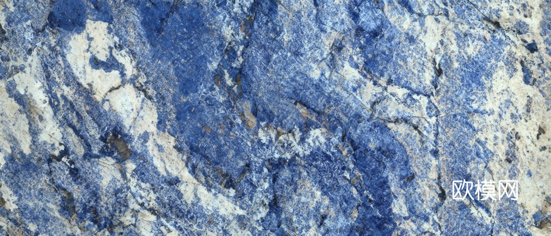 现代轻奢大理石 玻利维亚蓝奢石 蓝宝石大理石 蓝色大理石