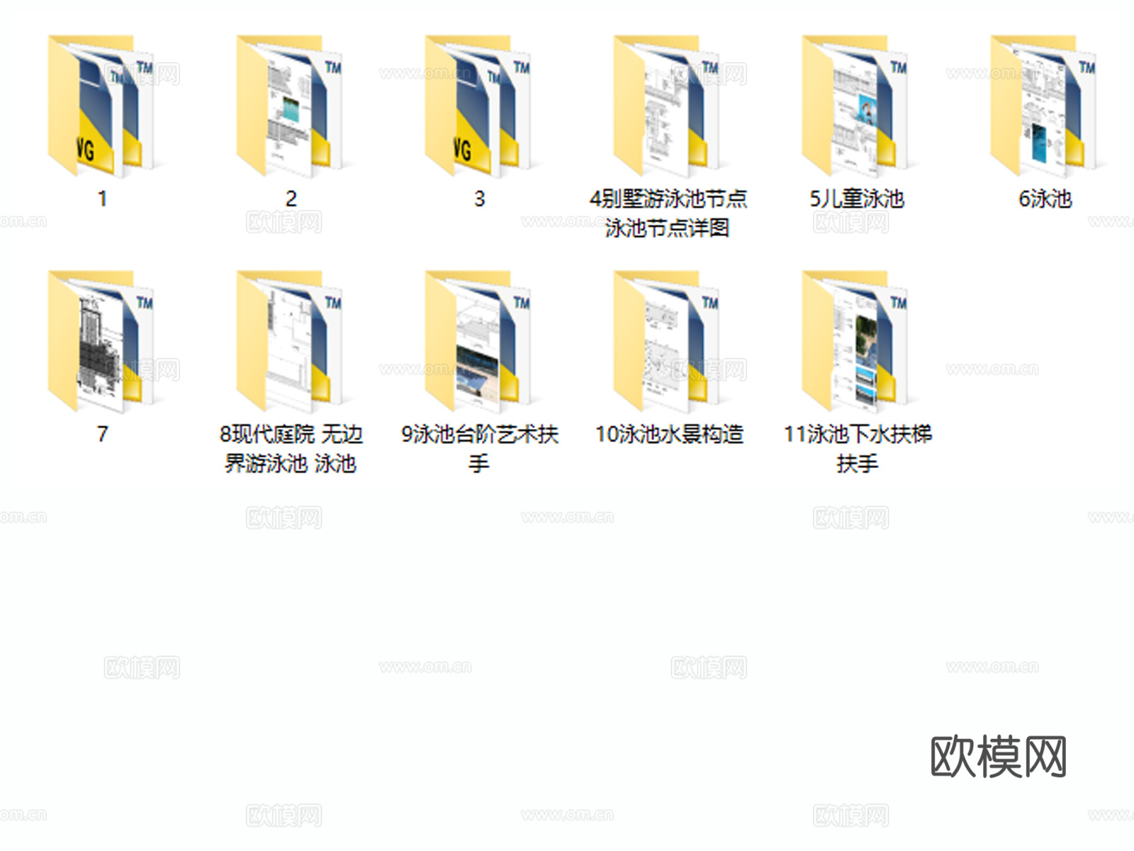 游泳馆 游泳池 室外游泳池 游泳池节点 游泳馆健身会所cad施工图