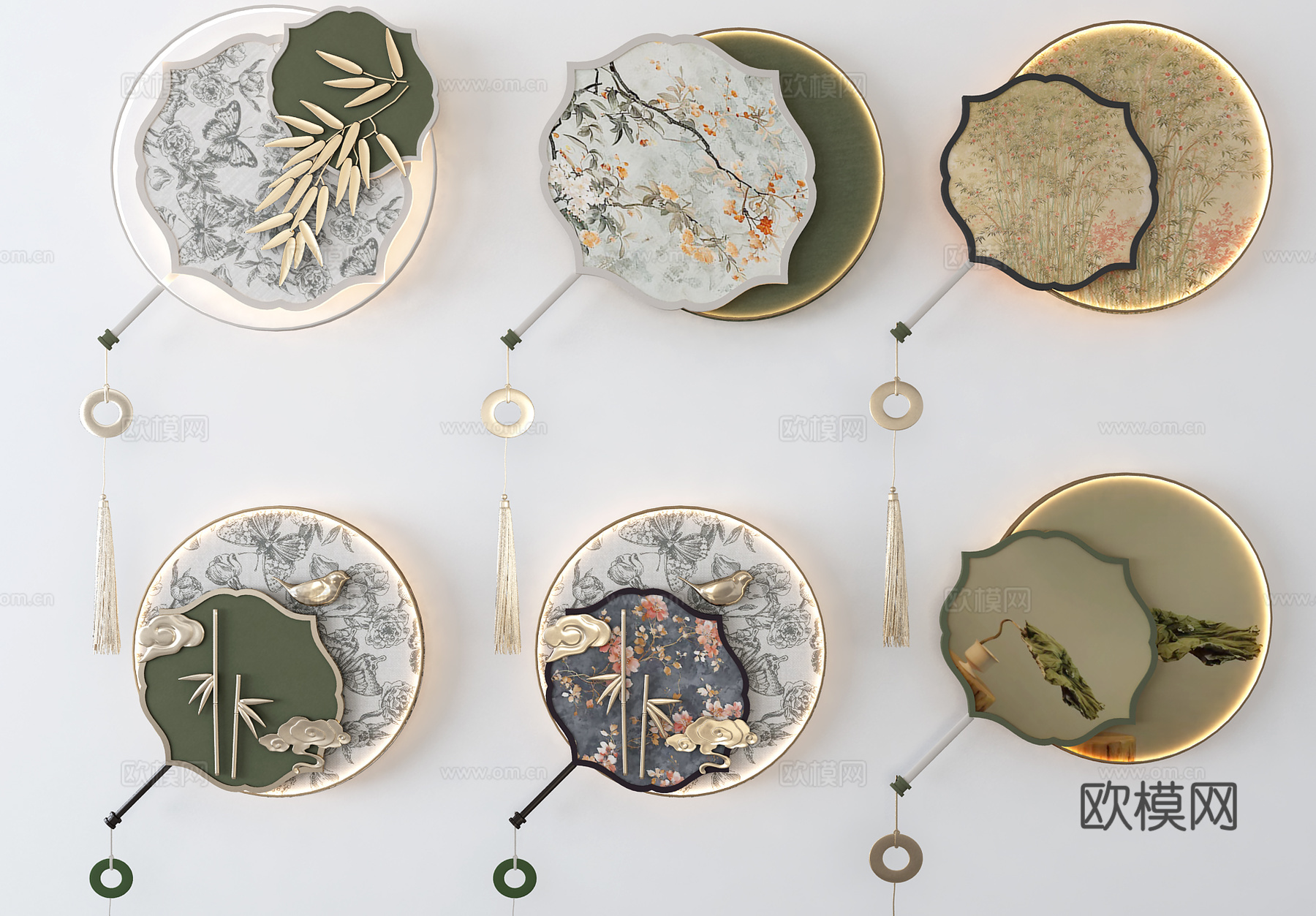 挂件墙饰3d模型下载