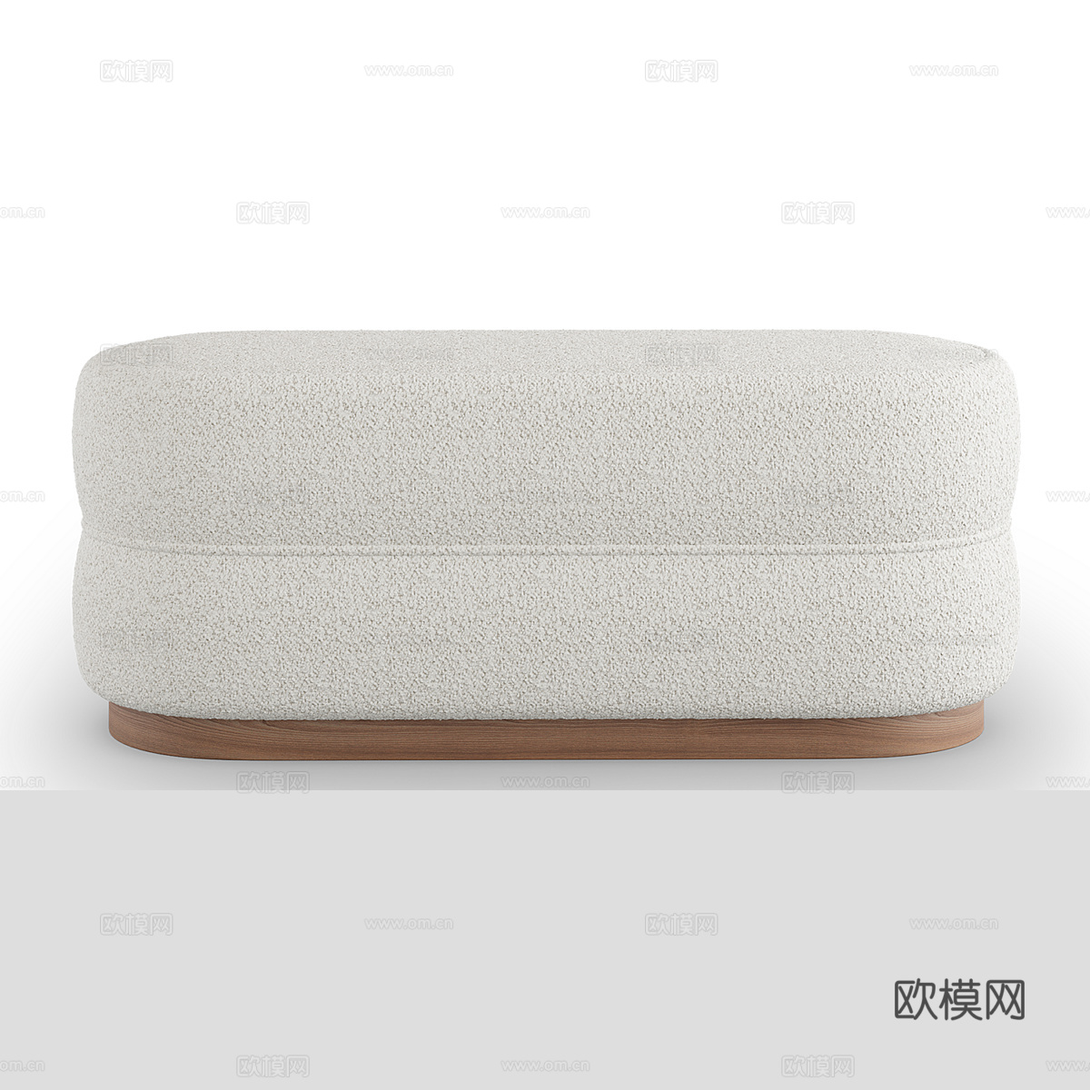 现代简约沙发矮凳 矮凳 简约沙发凳3d模型下载