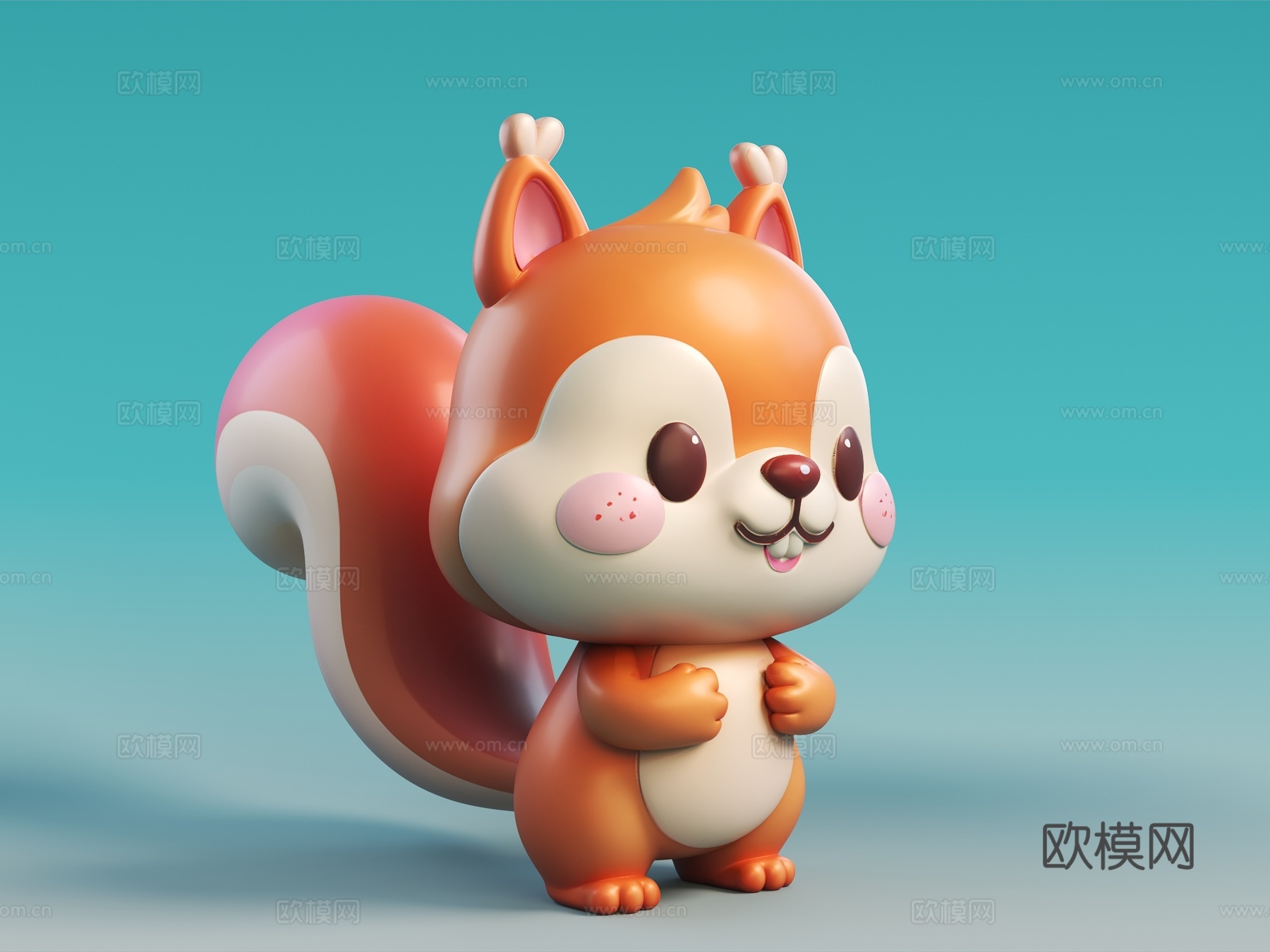 松鼠机甲 玩具雕塑 松鼠手办 科技雕塑 机械雕塑 网红打卡雕su模型