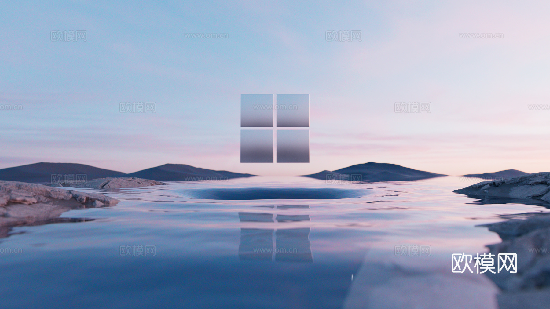 现代电视屏幕 未来科技感电视屏 投影屏幕 电脑壁纸