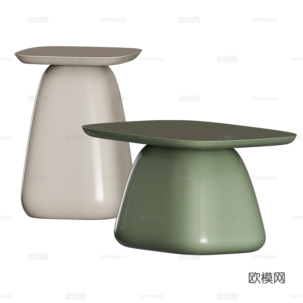 Cliff桌 NOVAMOBILI咖啡桌 茶几3d模型下载