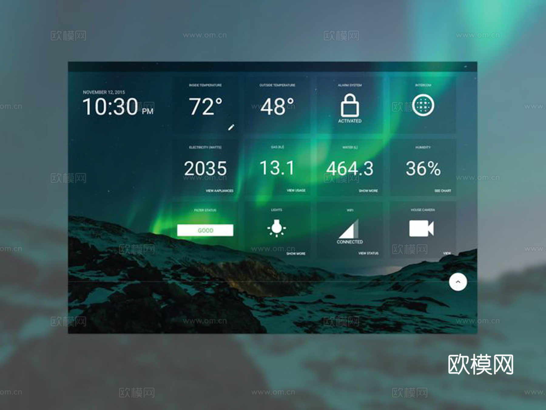 现代电子屏幕 电视投影屏幕贴图