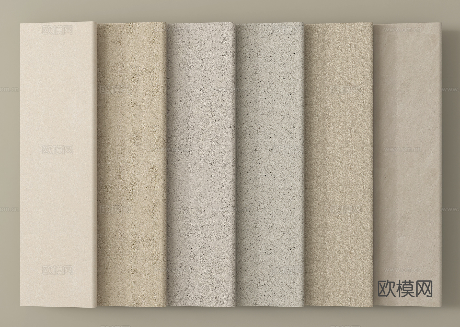 现代涂料 肌理漆 乳胶漆 艺术漆 真石漆 墙面水泥漆su模型