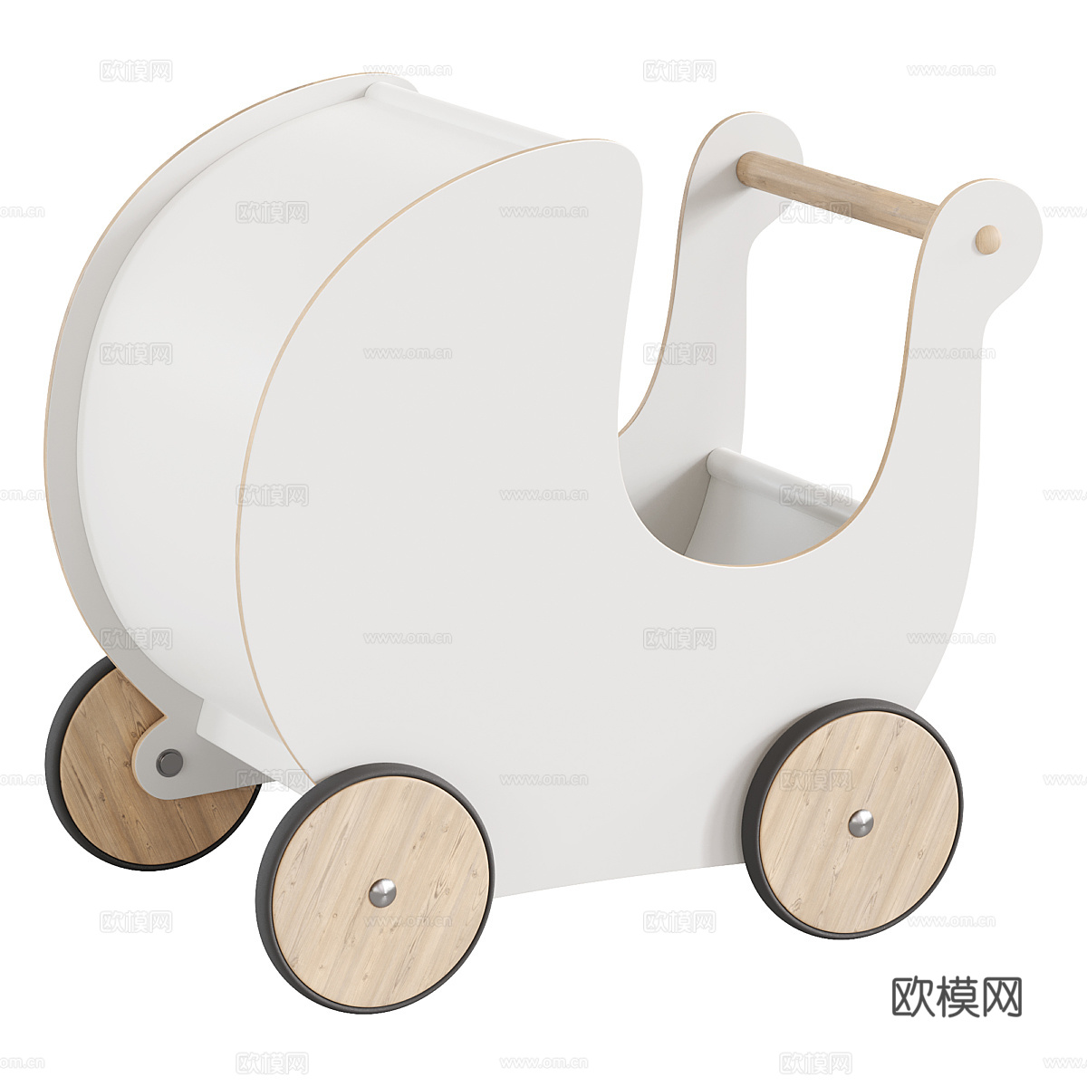 现代 Sebra 娃娃车厢3d模型下载（渲染图3）