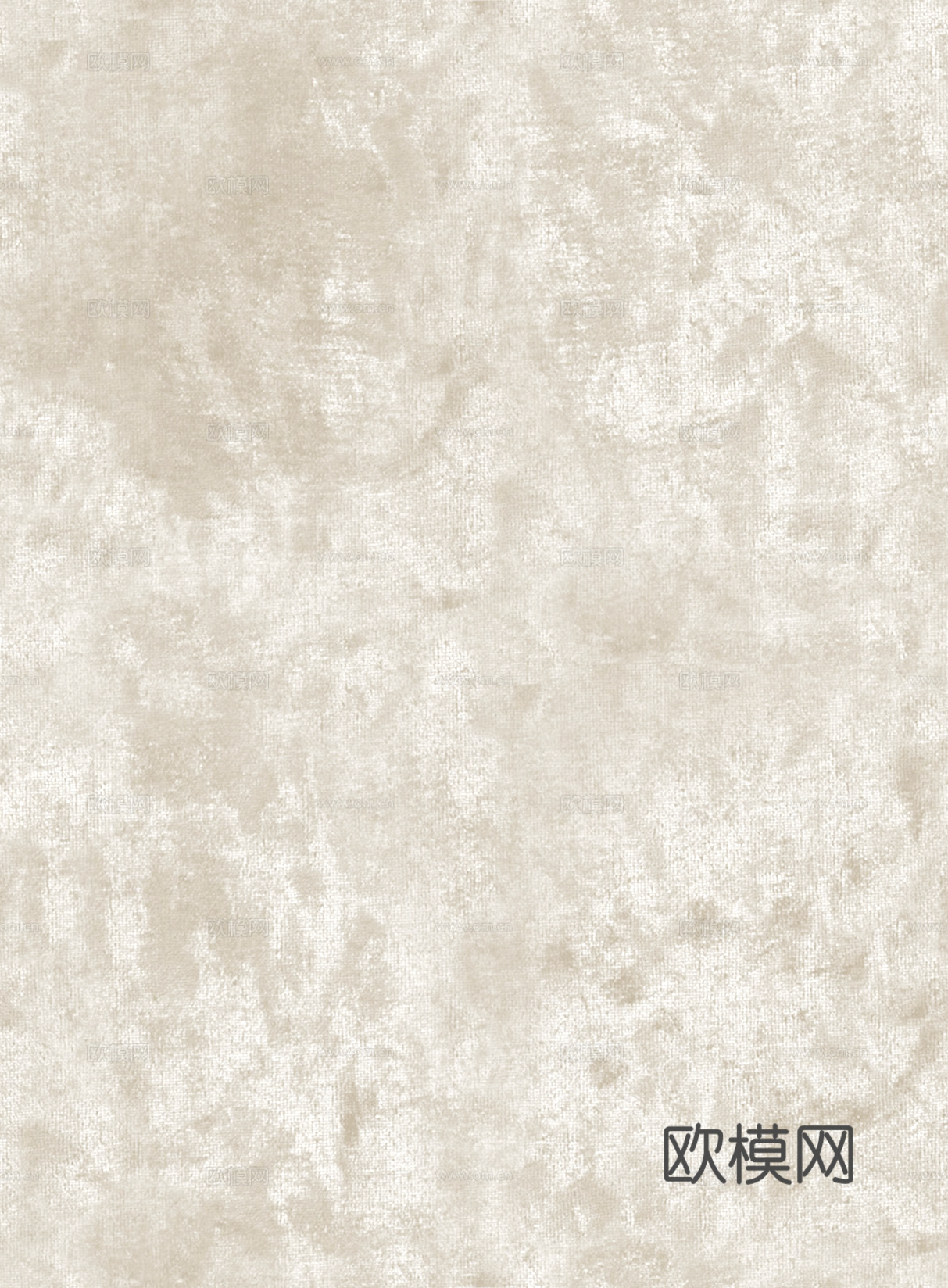 现代无缝米黄色绒布布料贴图