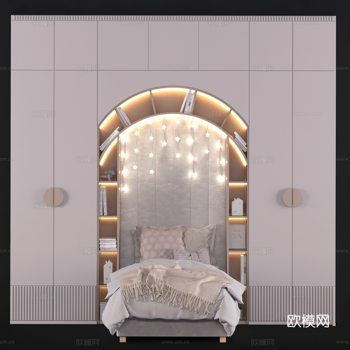 儿童家具定制2113d模型下载