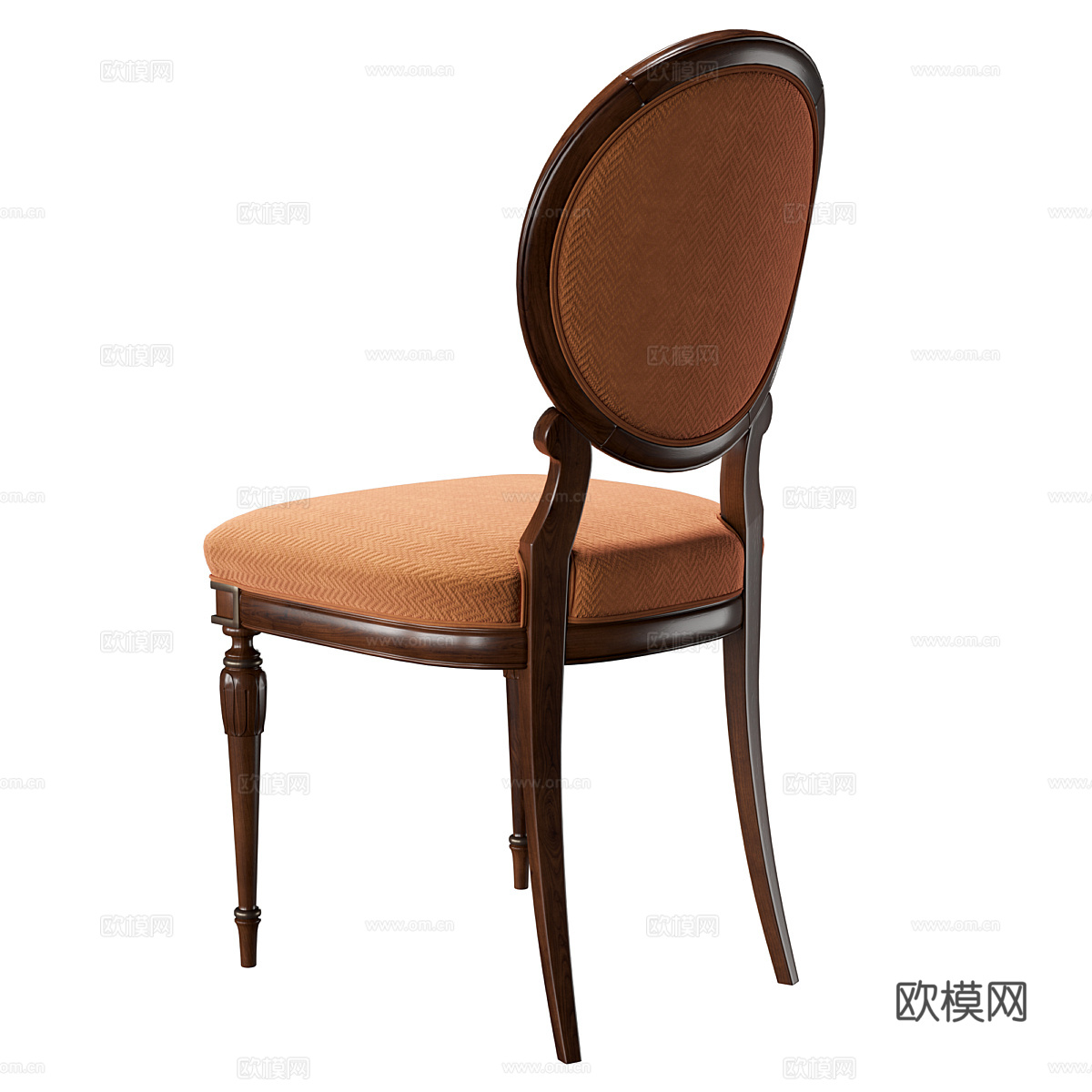 法式 Bellotti 单椅3d模型下载（渲染图3）