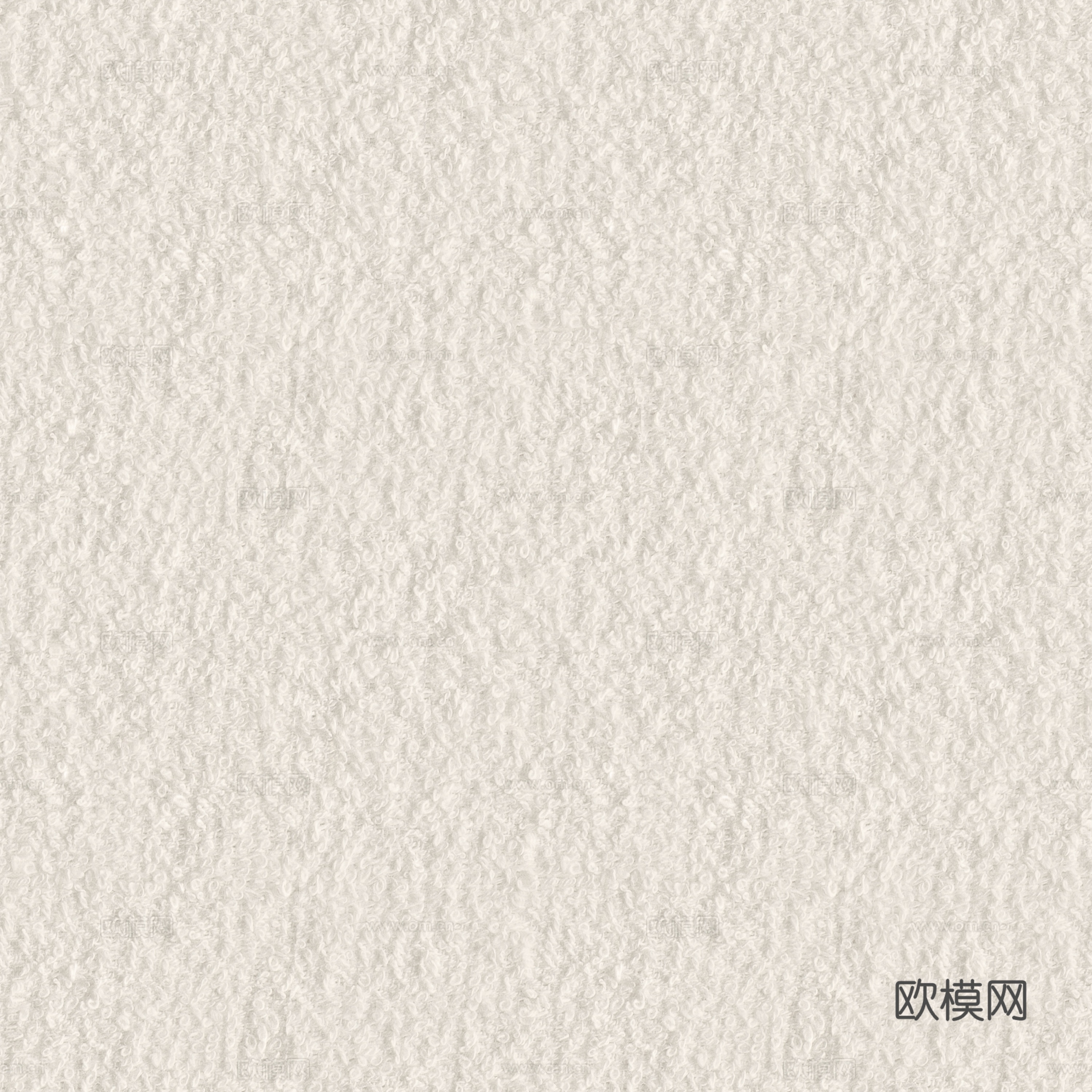 现代无缝米黄色绒布布料贴图