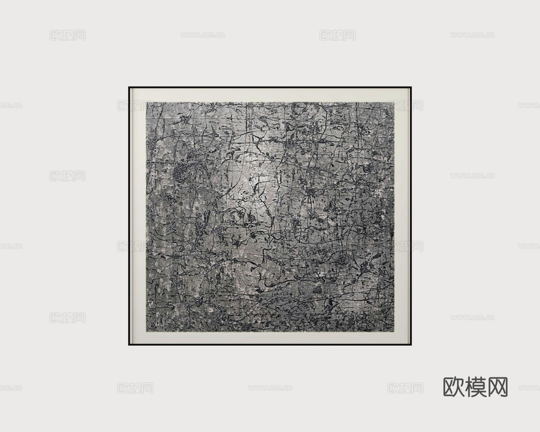 现代抽象画su模型